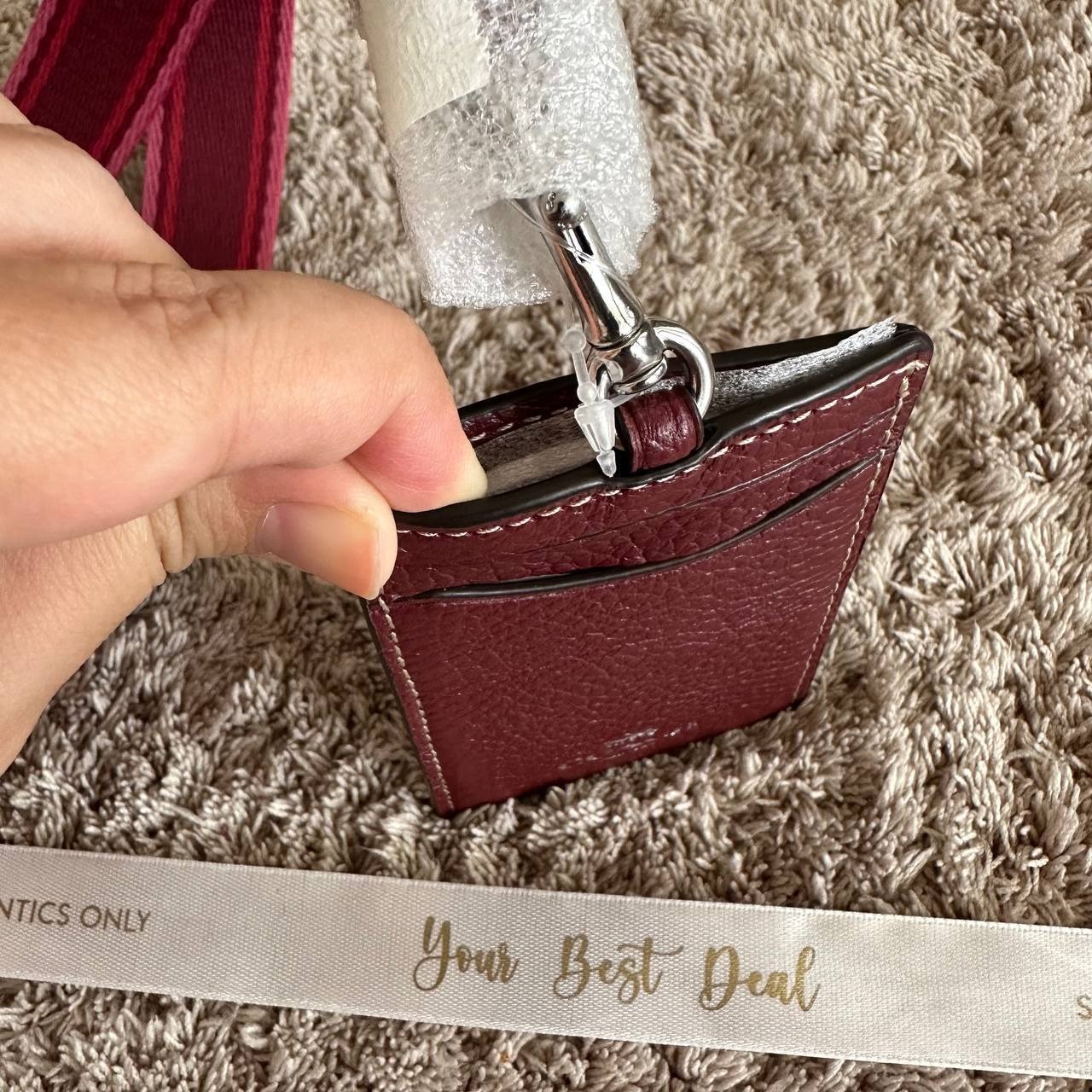 Coach Lanyard ID