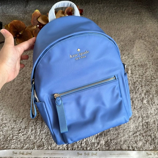 Image of Kate Spade Chelsea Little Better Medium Backpack Deep Cornflower