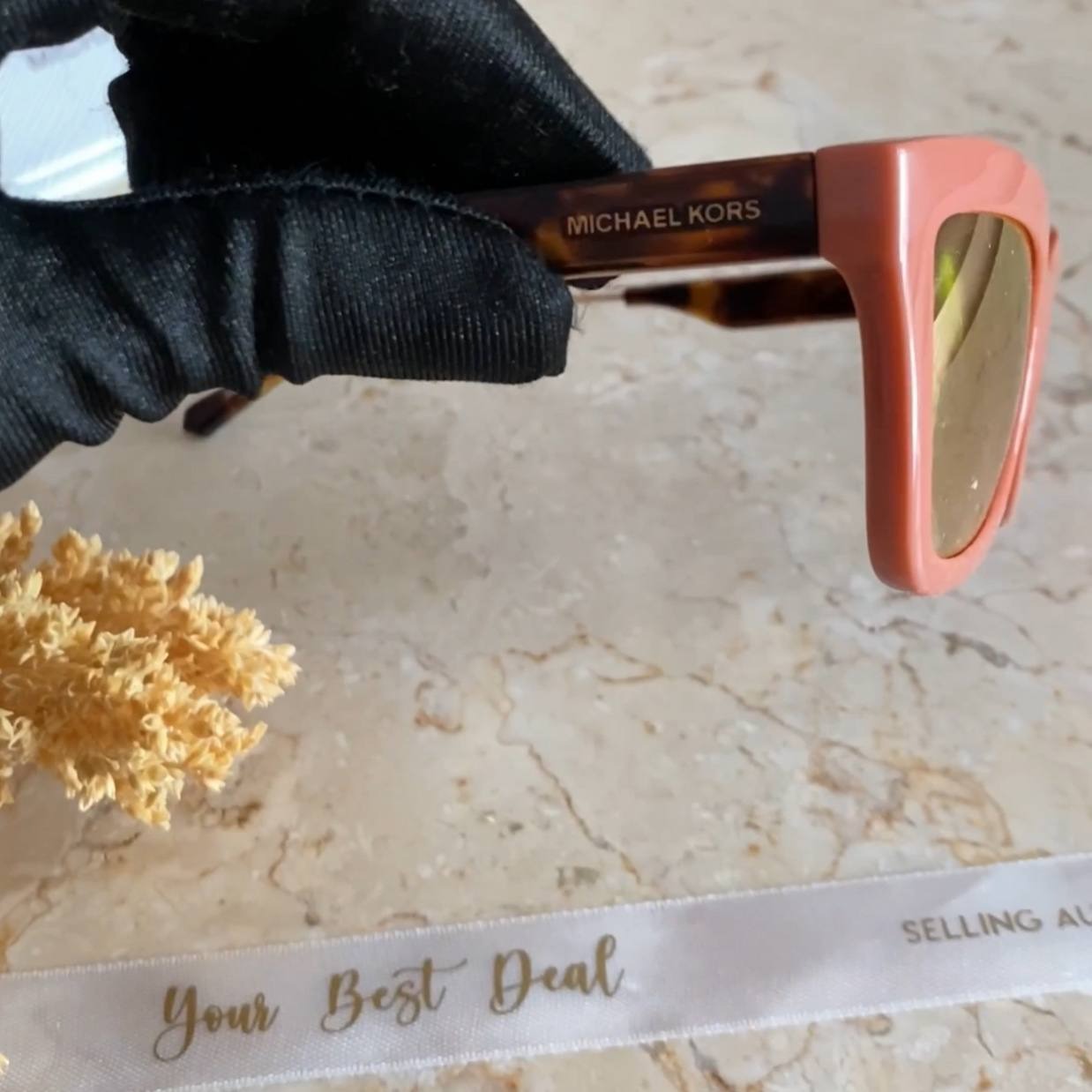 Michael Kors Valenica Sunglasses Salmon/Rose Gold