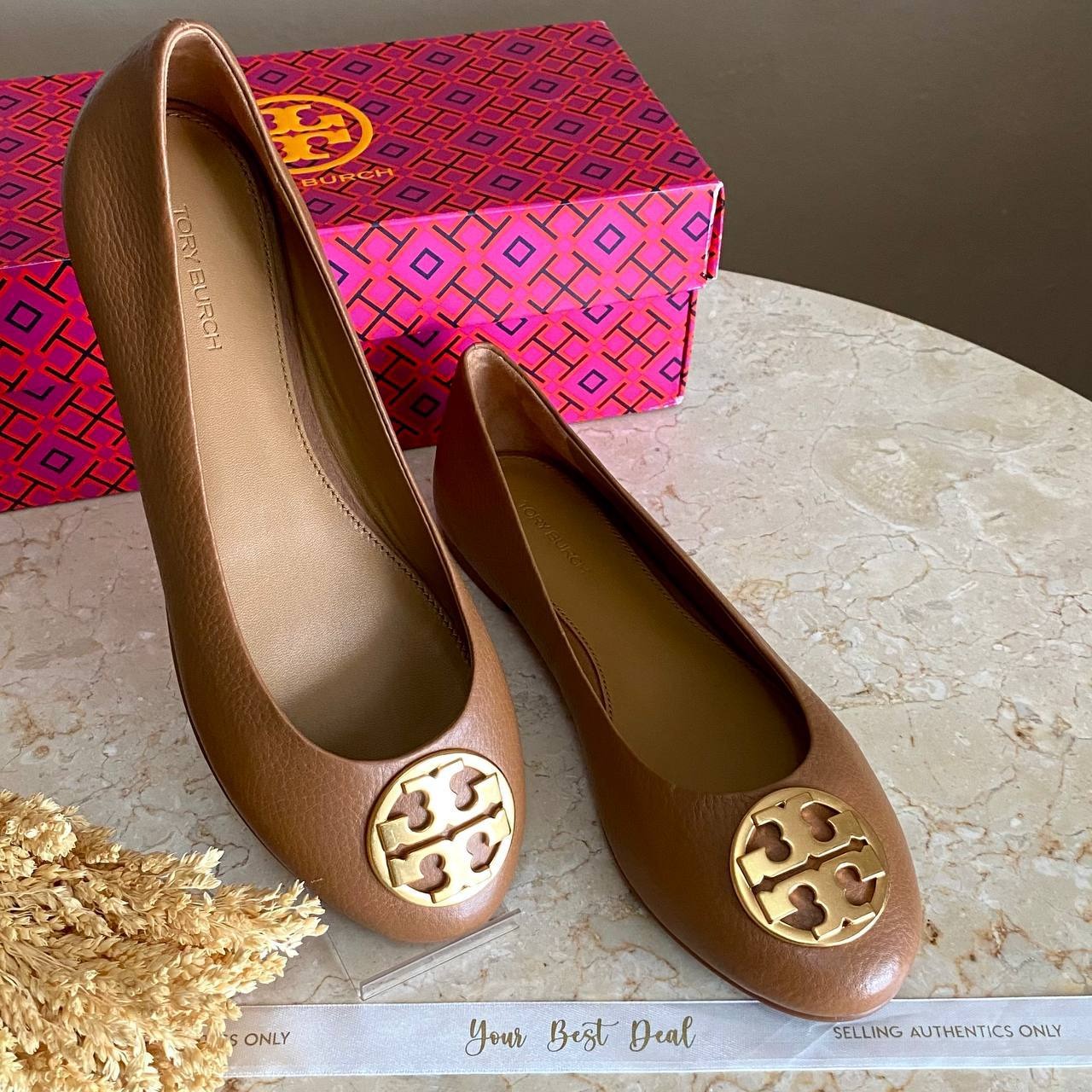 Tory Burch Chelsea Ballet Flat Shoes