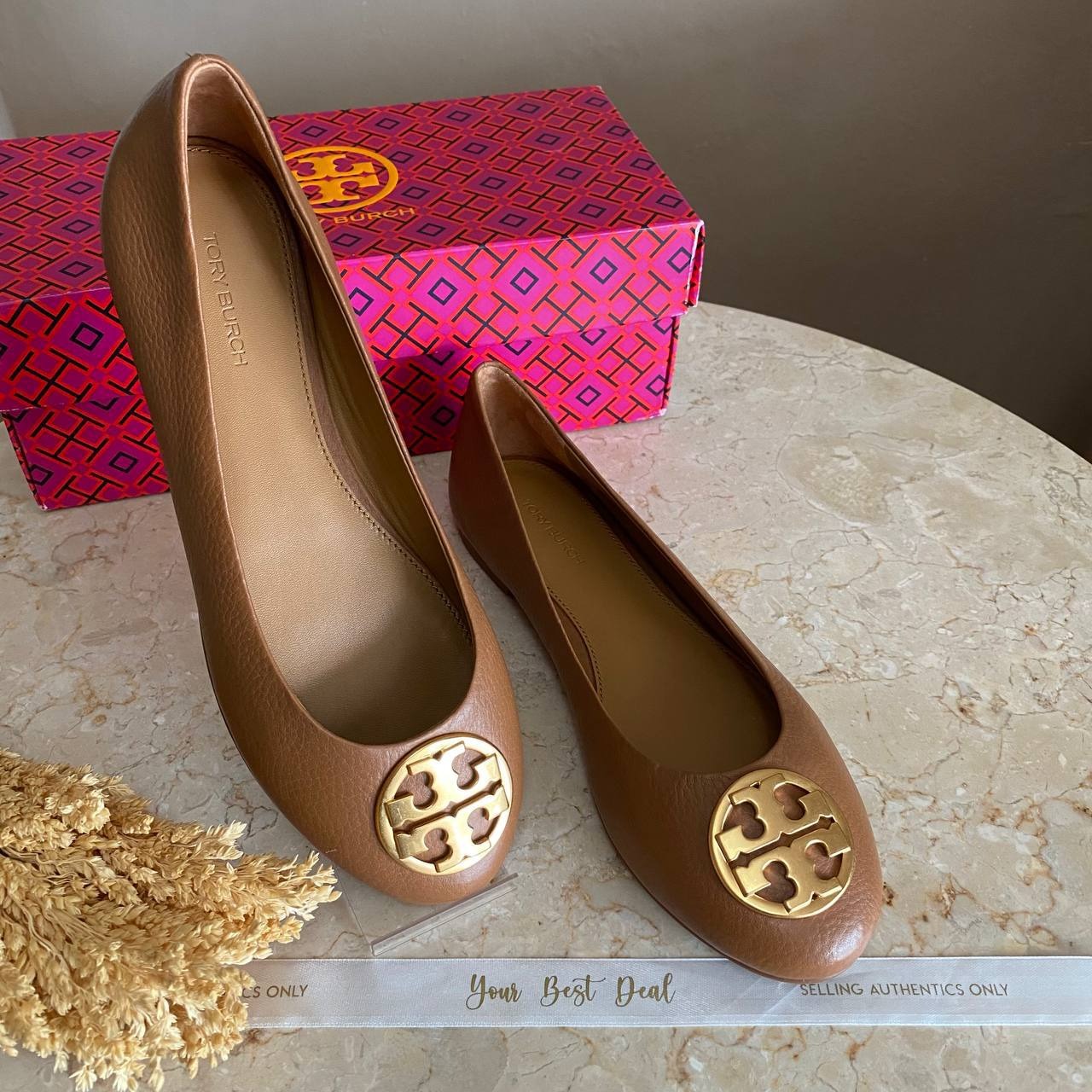 Tory Burch Chelsea Ballet Flat Shoes