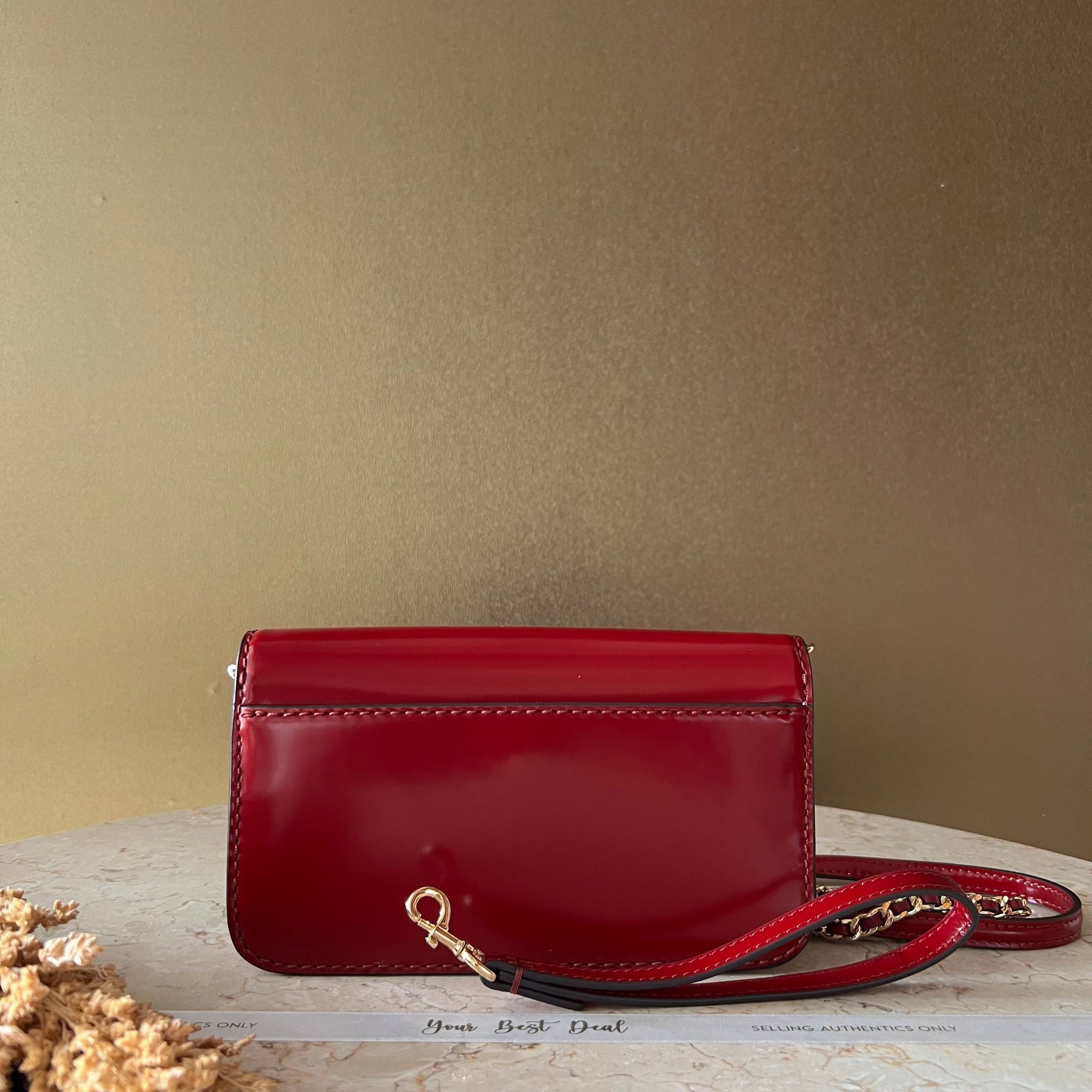 Tory Burch Britten Chain Wallet Wristlet