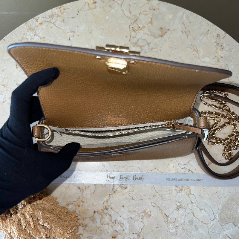 Tory Burch Britten Chain Wallet Wristlet