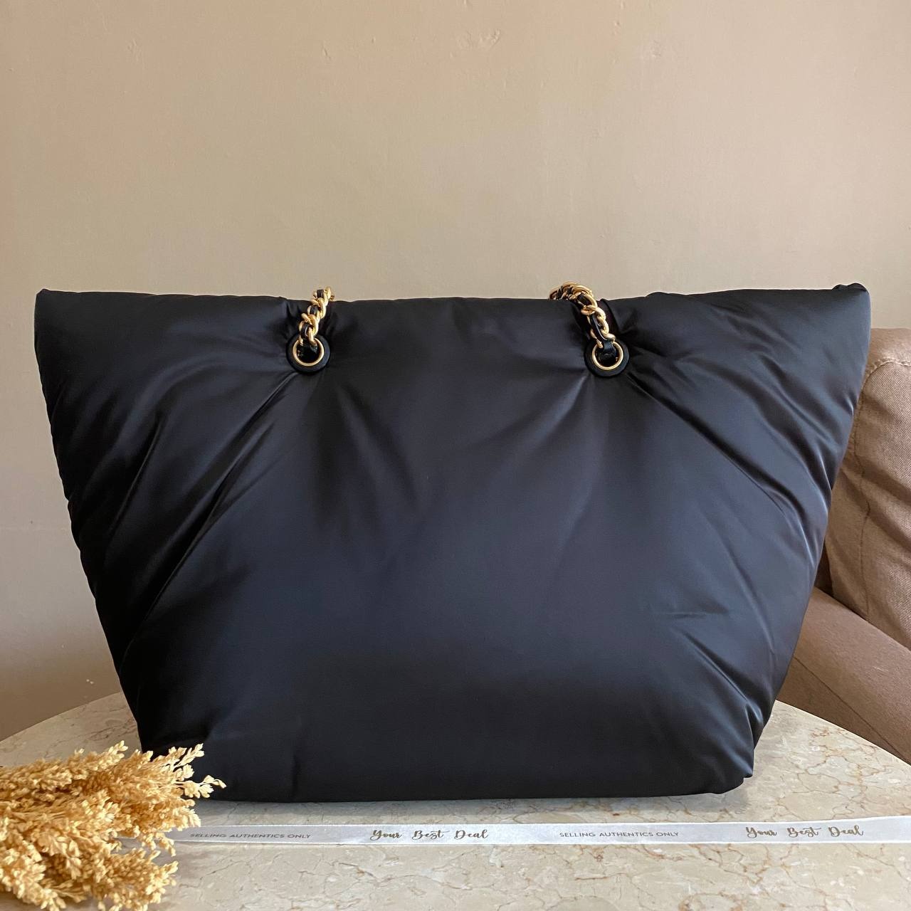 Tory Burch Ella Puffy Chain Tote