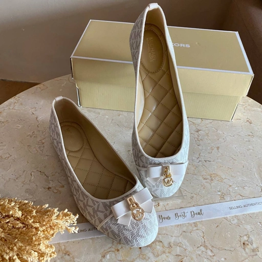 Image of Michael Kors Honey Ballet Flat Shoes