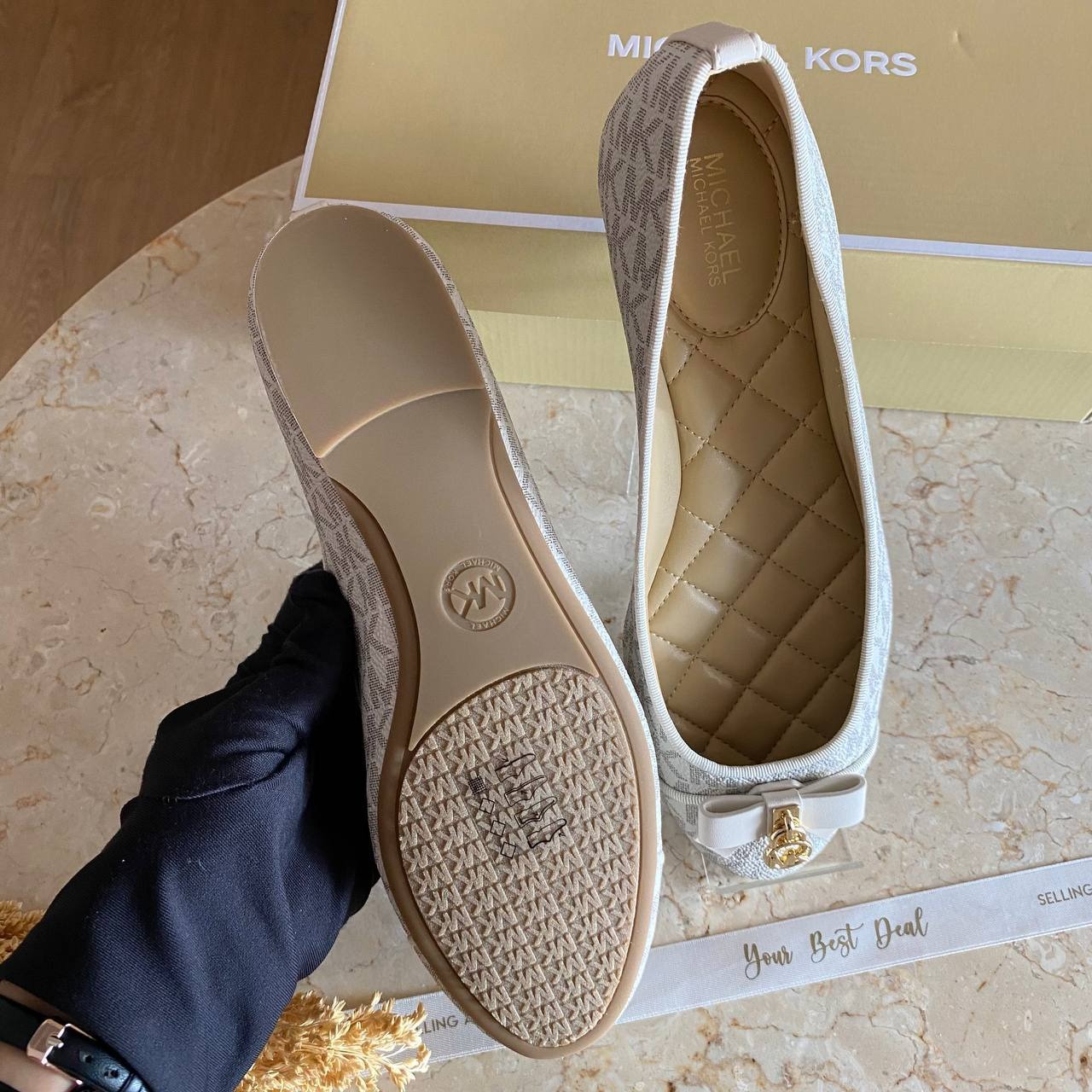 Michael Kors Honey Ballet Flat Shoes