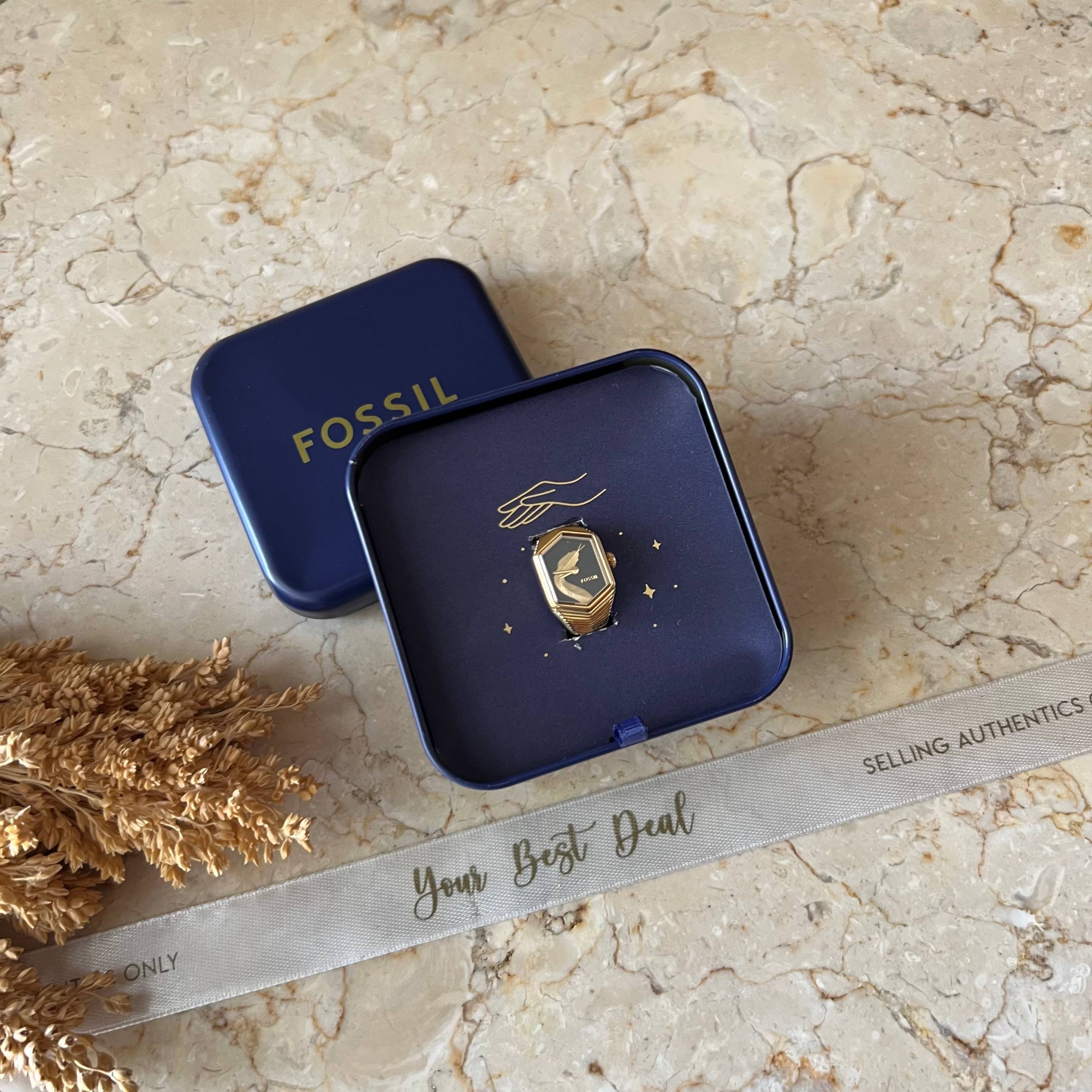 Fossil Stainless Steel Watch Gold