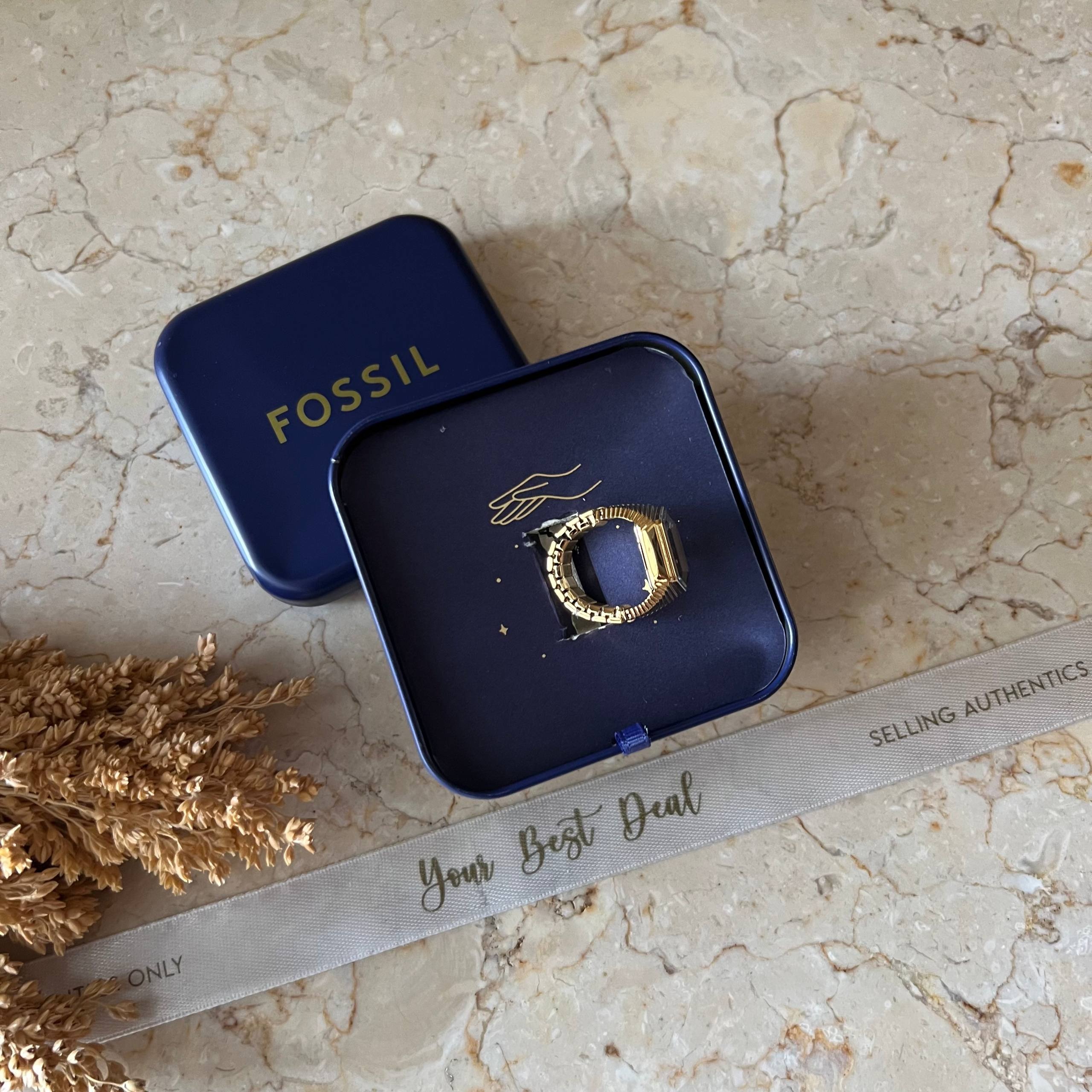 Fossil Stainless Steel Watch Gold