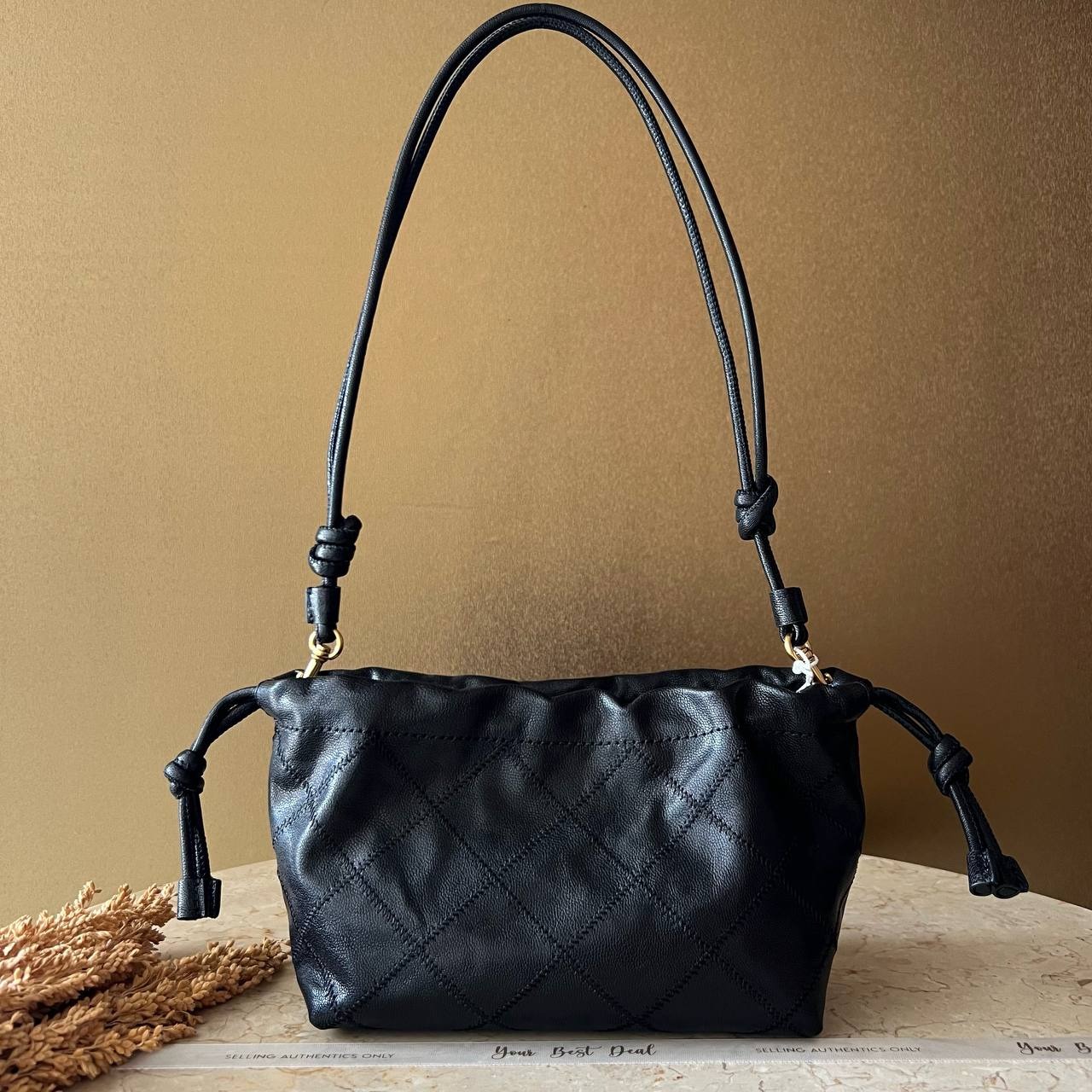 Tory Burch Willa Glazed Zip Shoulder Bag