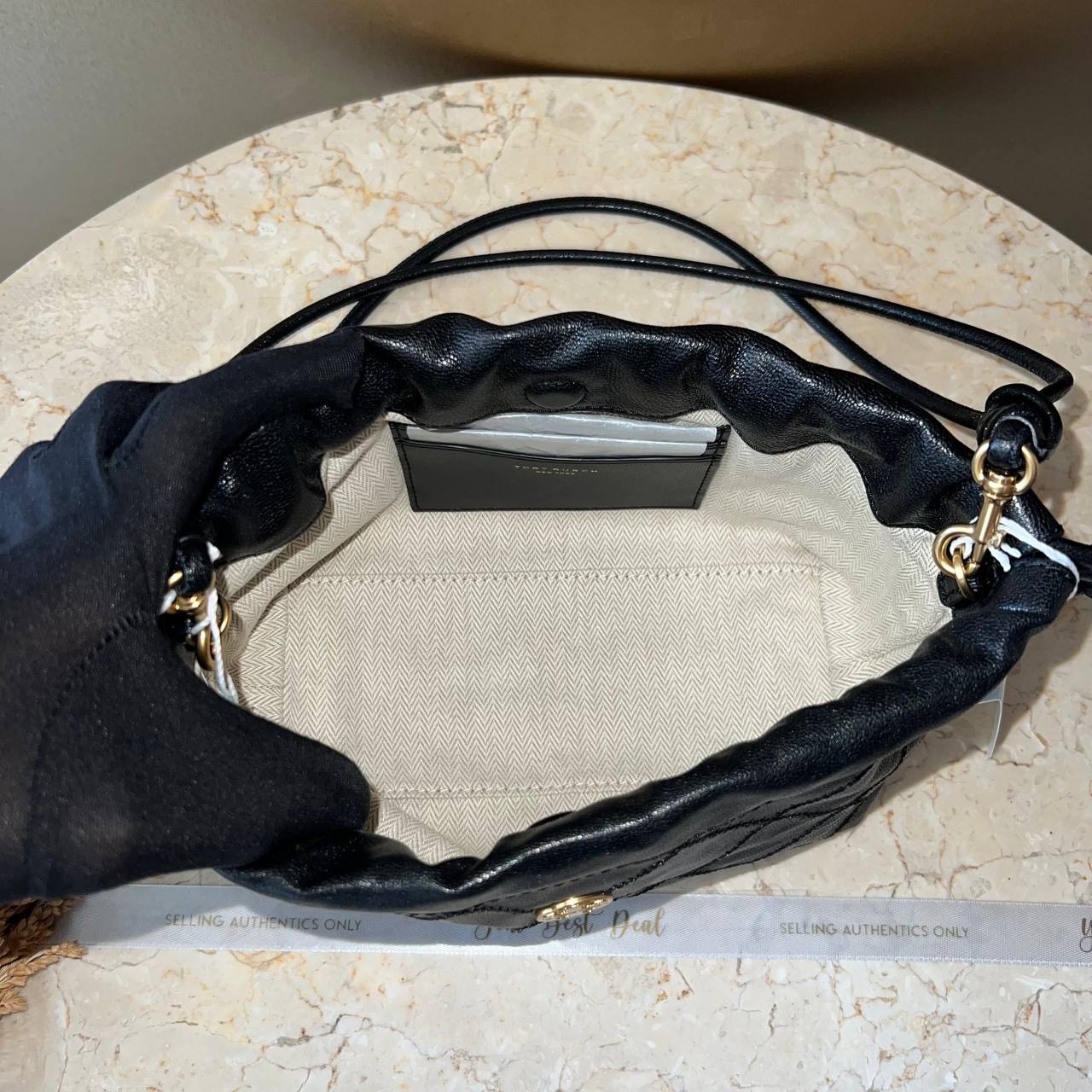 Tory Burch Willa Glazed Zip Shoulder Bag