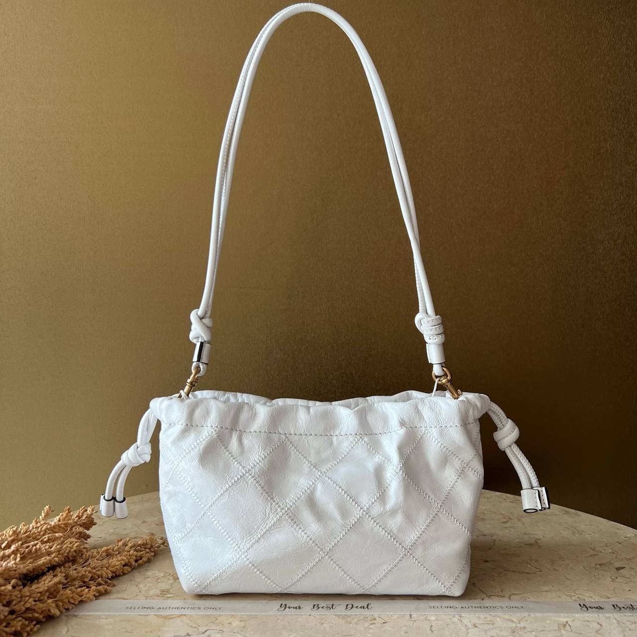 Tory Burch Willa Glazed Zip Shoulder Bag