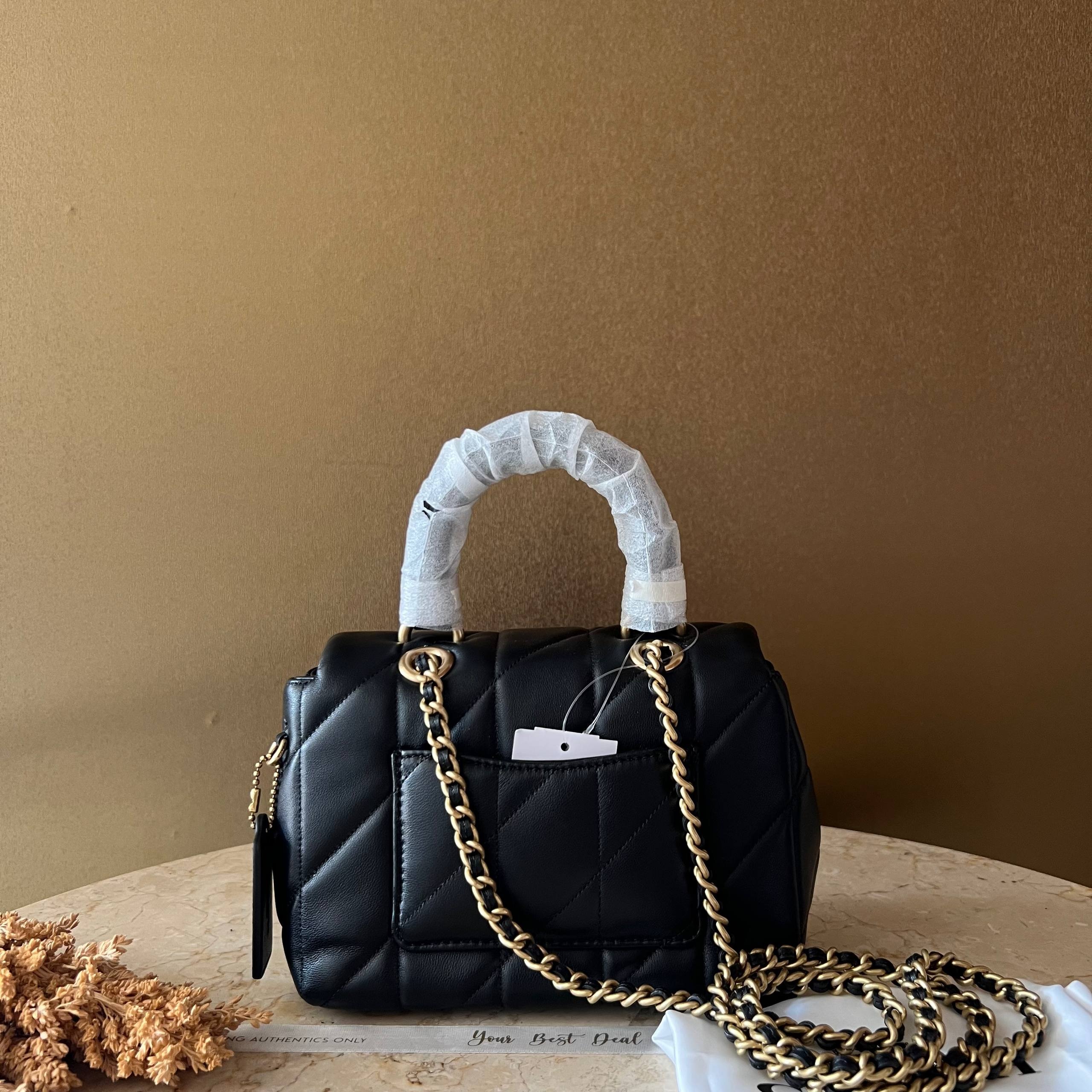 Coach Tabby Top Handle With Quilting