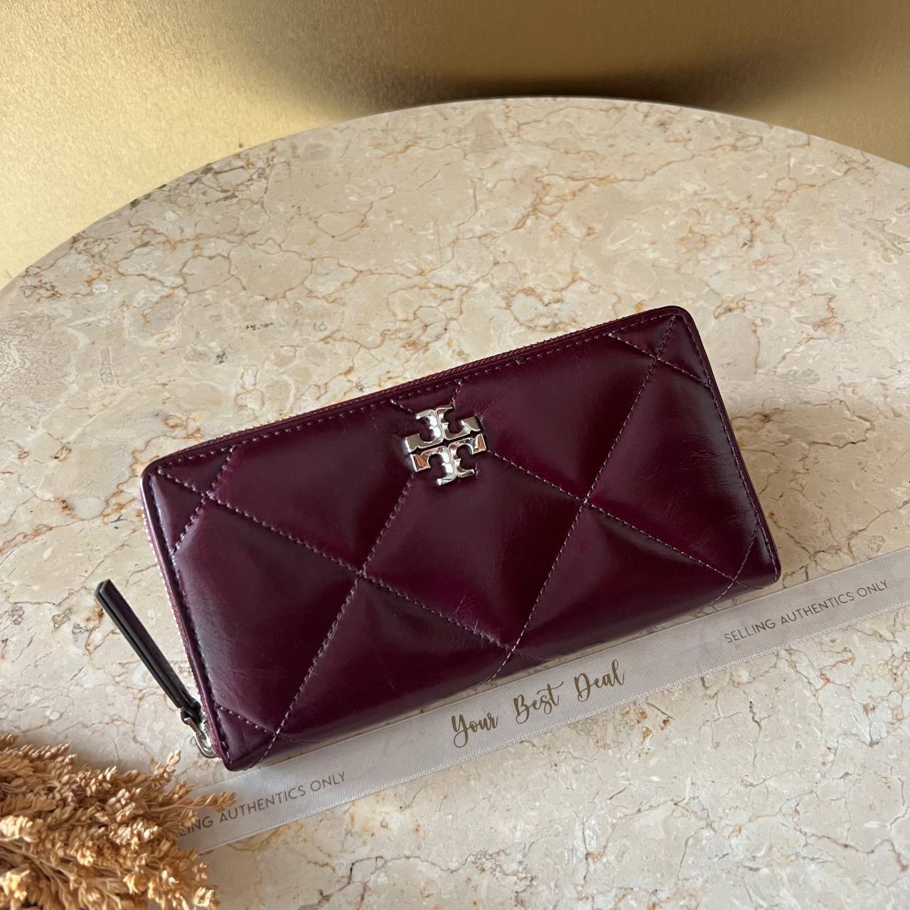 Tory Burch Kira Diamond Quilt Distressed 