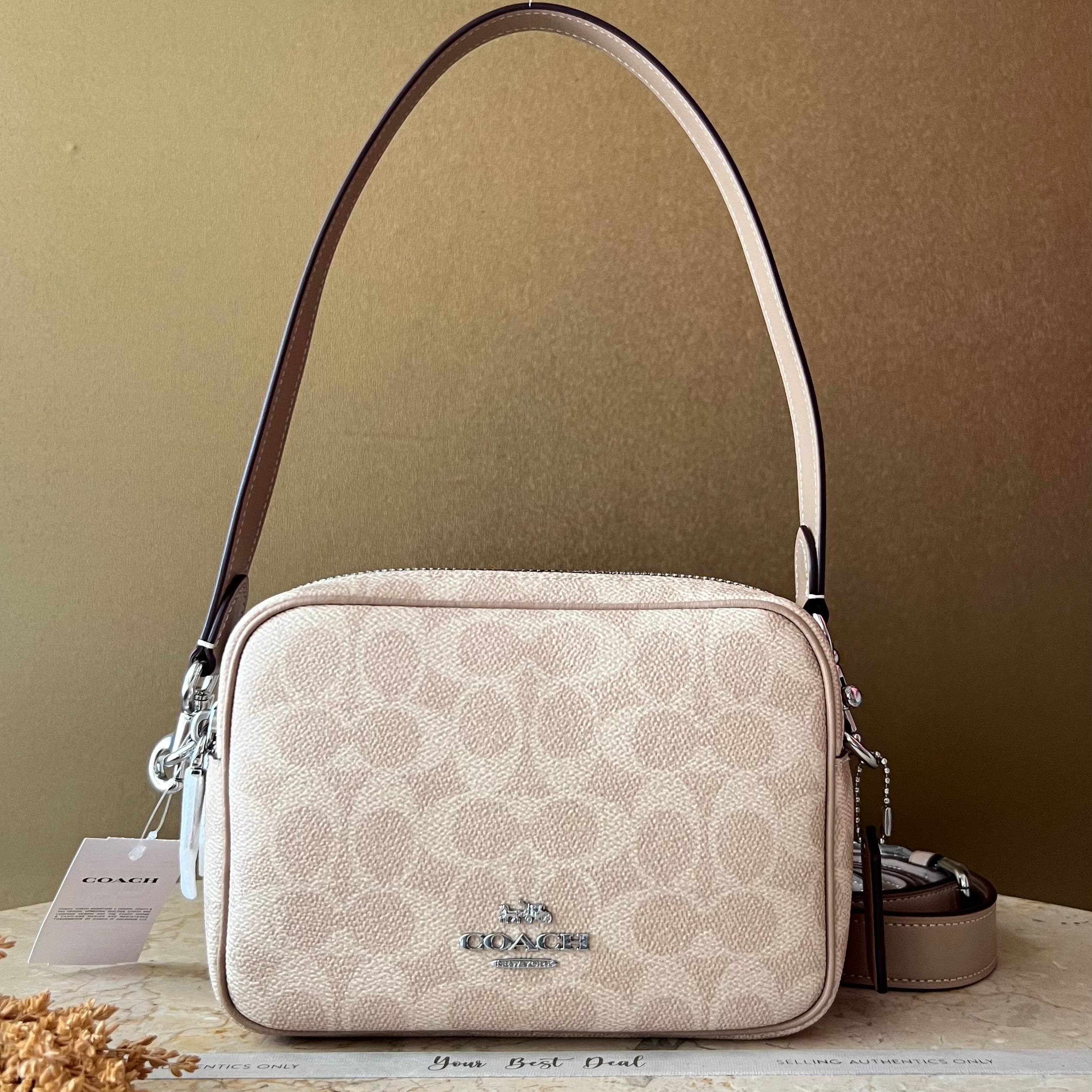 Coach Signature Mini Carey CrossBody With Love Charm