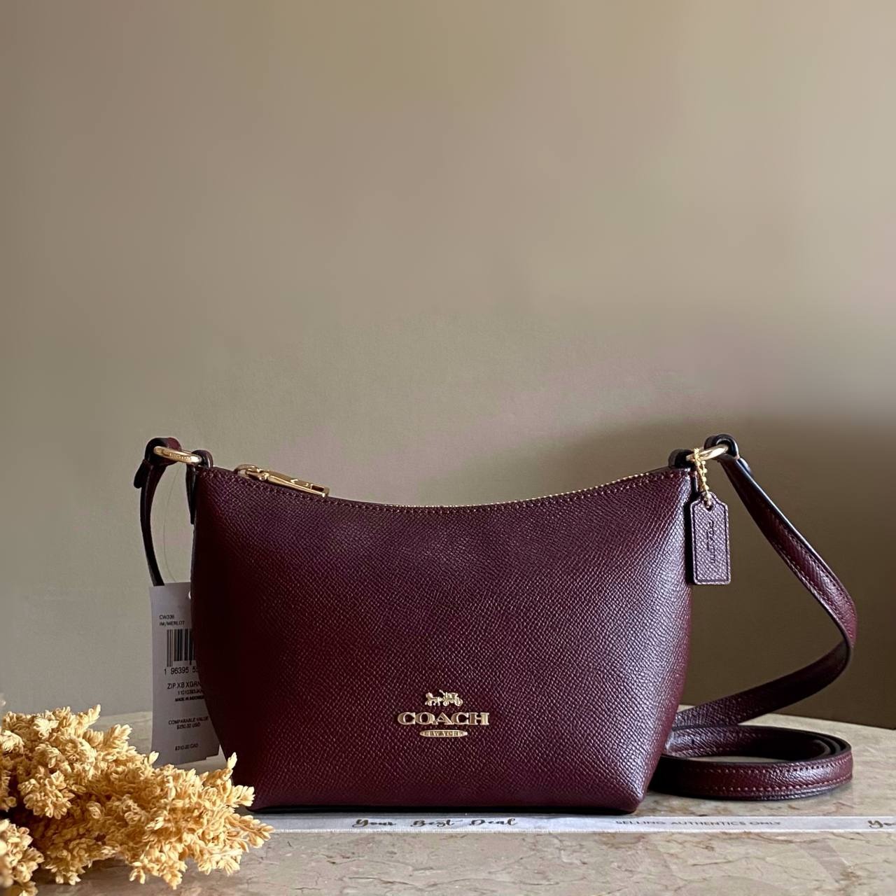 Coach Zip Top Crossbody