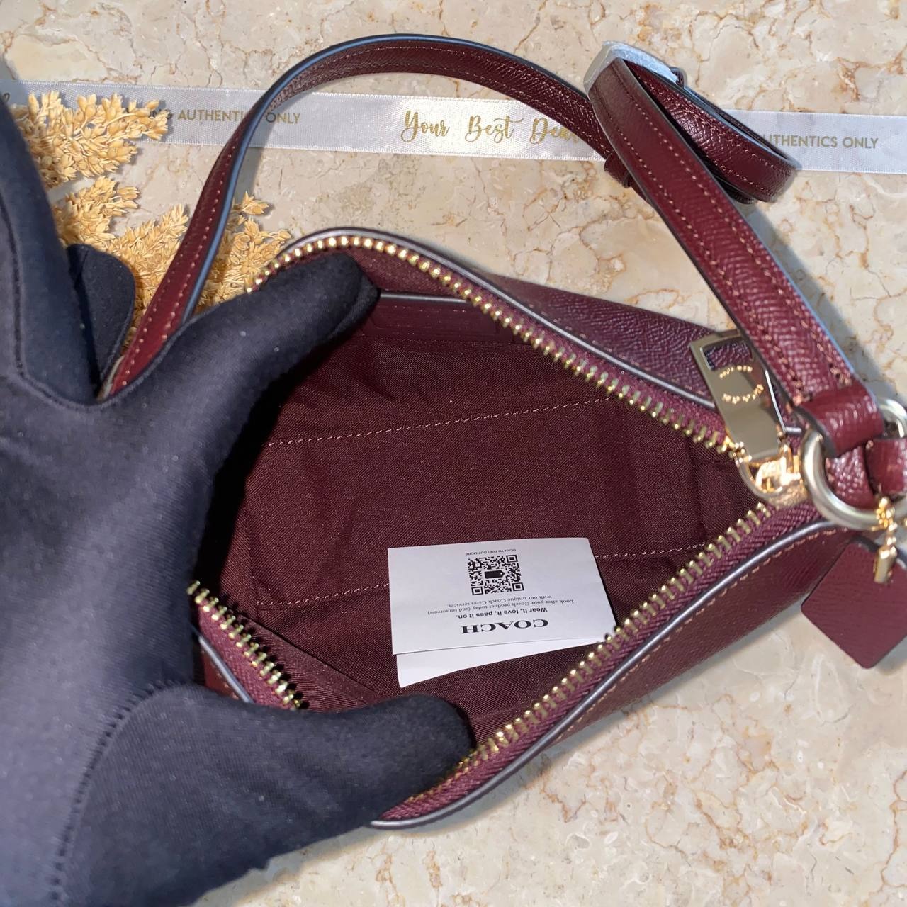 Coach Zip Top Crossbody