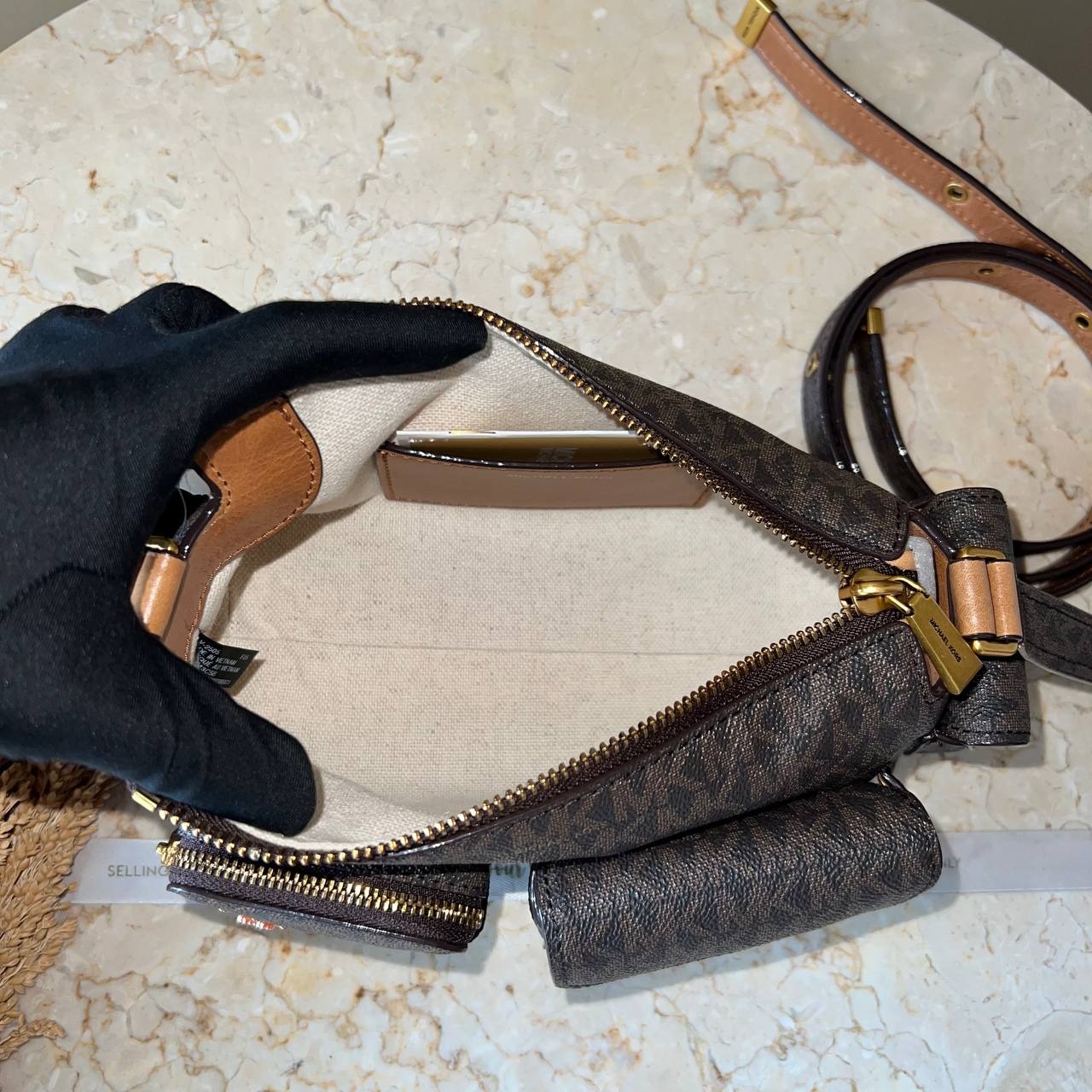 Michael Kors Dakota Small Convertible Pocket Crossbody