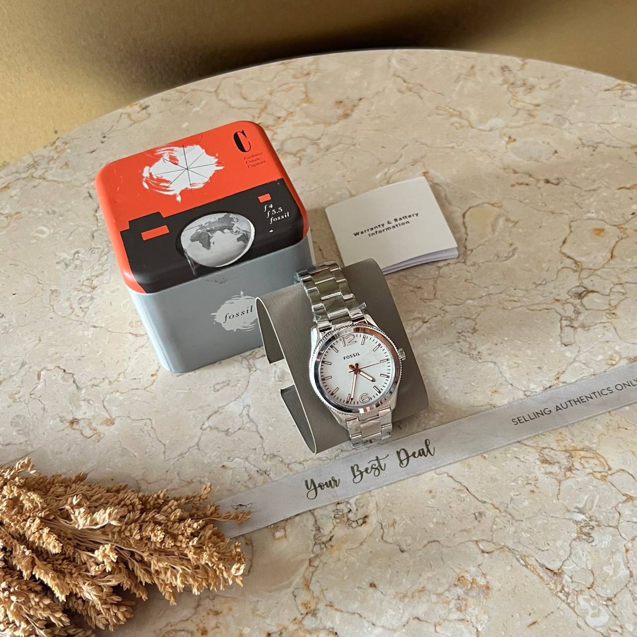 Fossil Stainless Steel Watch