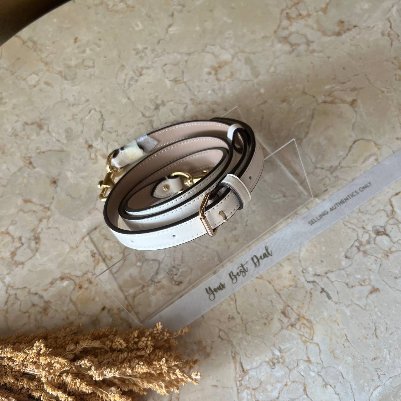 Coach Leather Strap