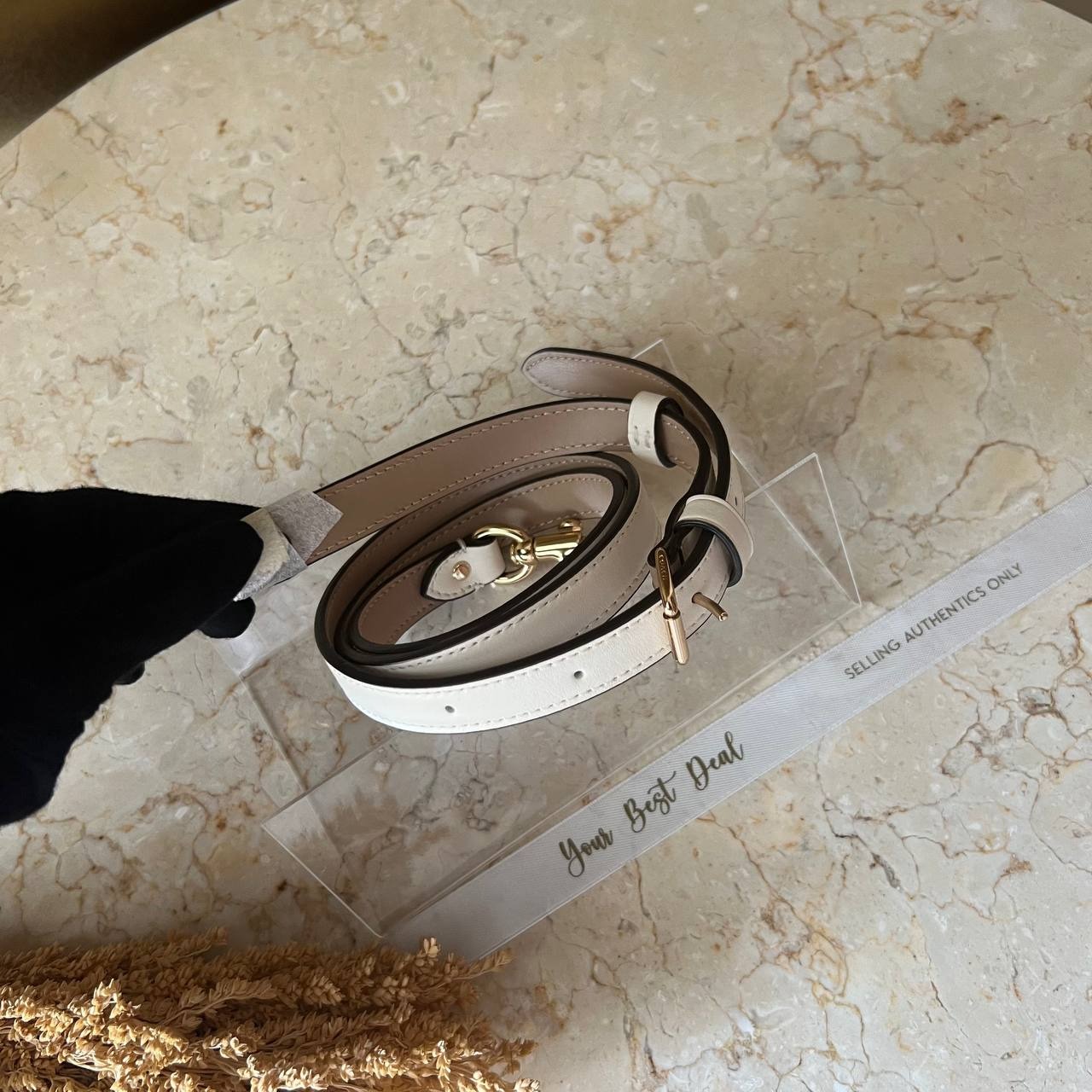 Coach Leather Strap