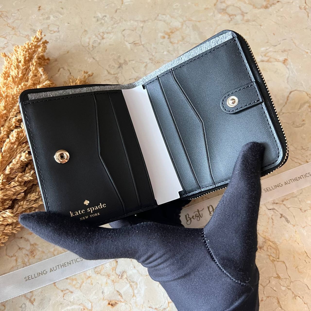 Staci Small Zip Around Bifold Wallet 