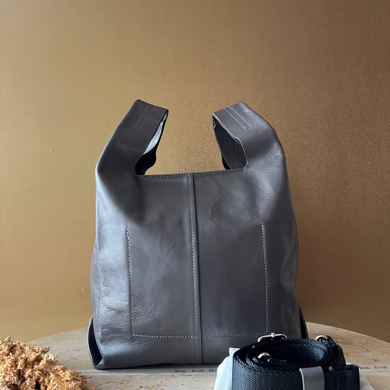 Bimba Y Lola Medium Leather Papper Bag