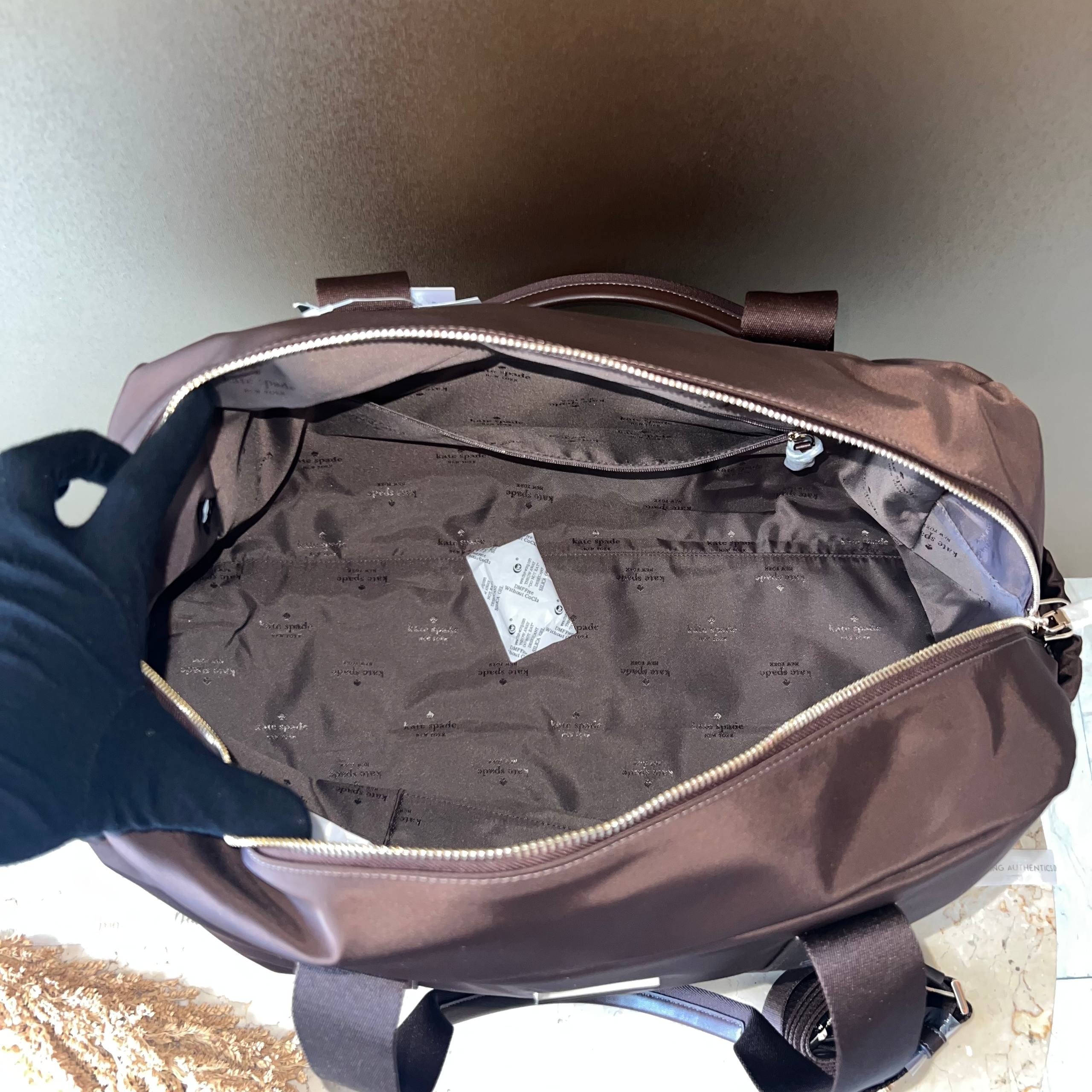 Kate Spead Carter Nylon Large Weekender