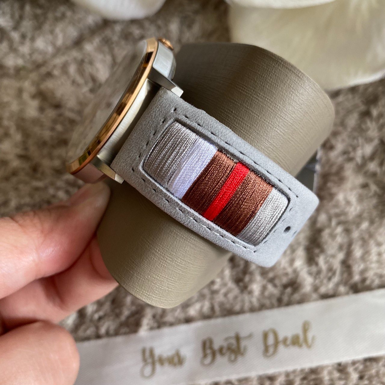 Fossil Everyday Muse White Dial Watch Grey Ladies Watch