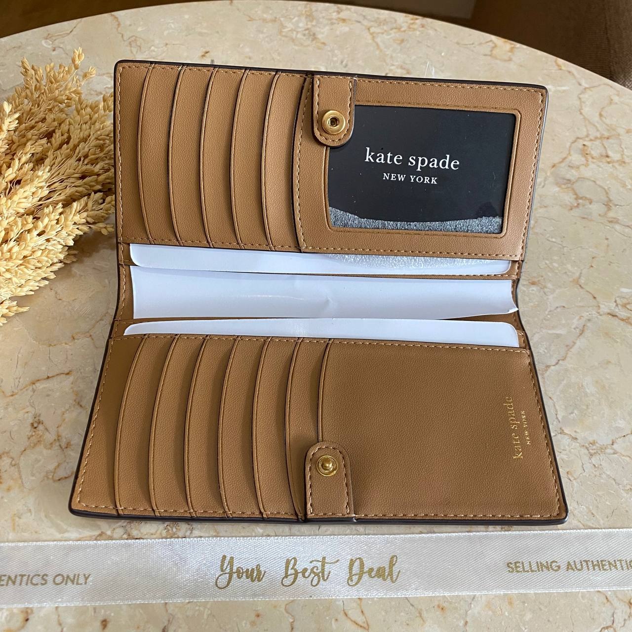 Kate Spade Veronica Slim Bifold Wallet Bungalow