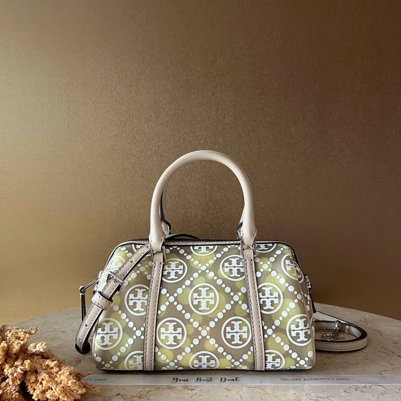 Tory Burch T Monogram Mesh Dot