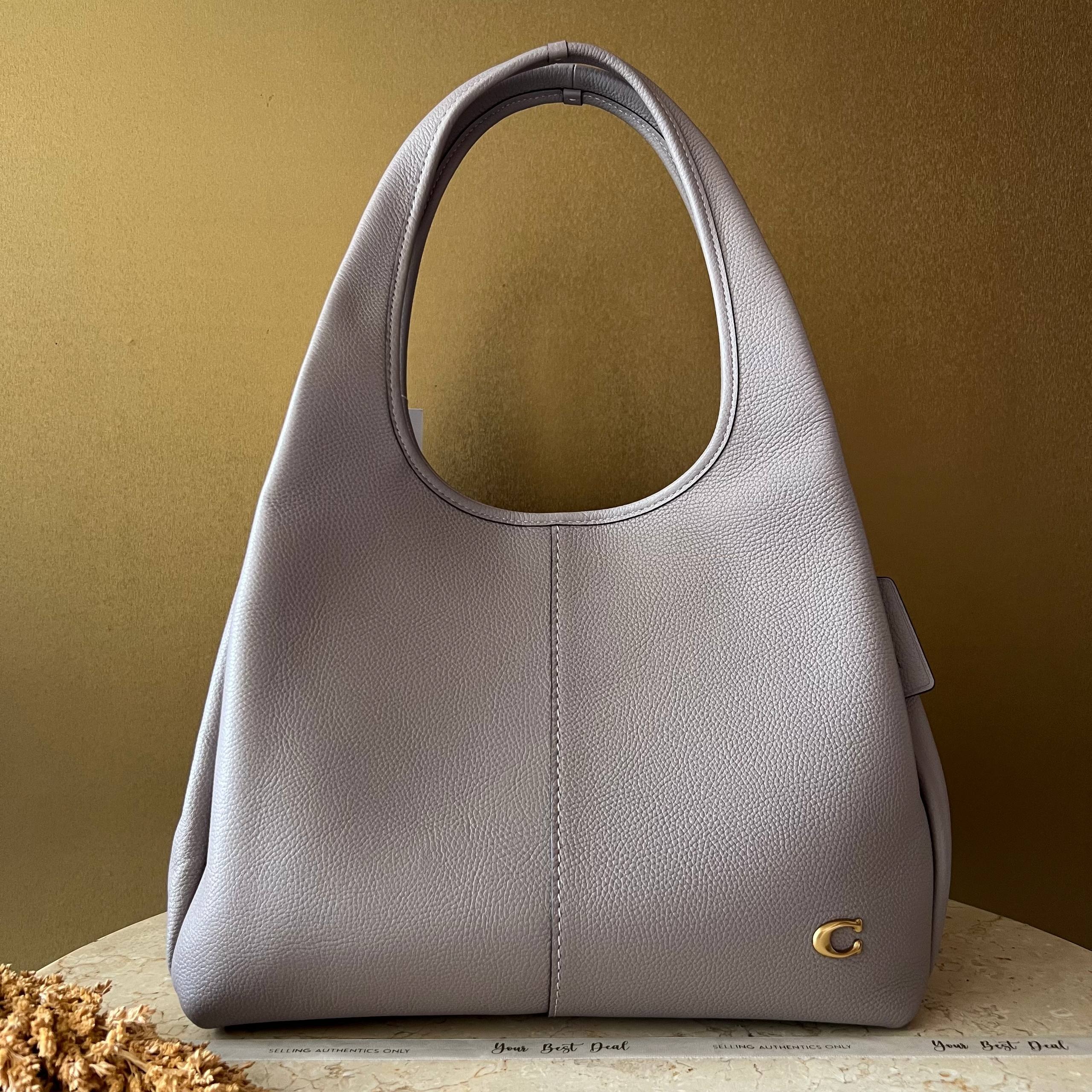 Coach Pebbled Leather Lana Shoulder Bag