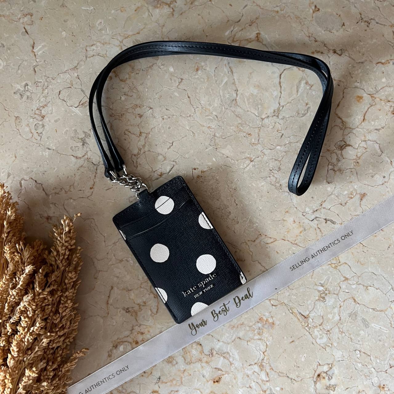 Kate Spade Morgan Sunshine Dot Lanyard