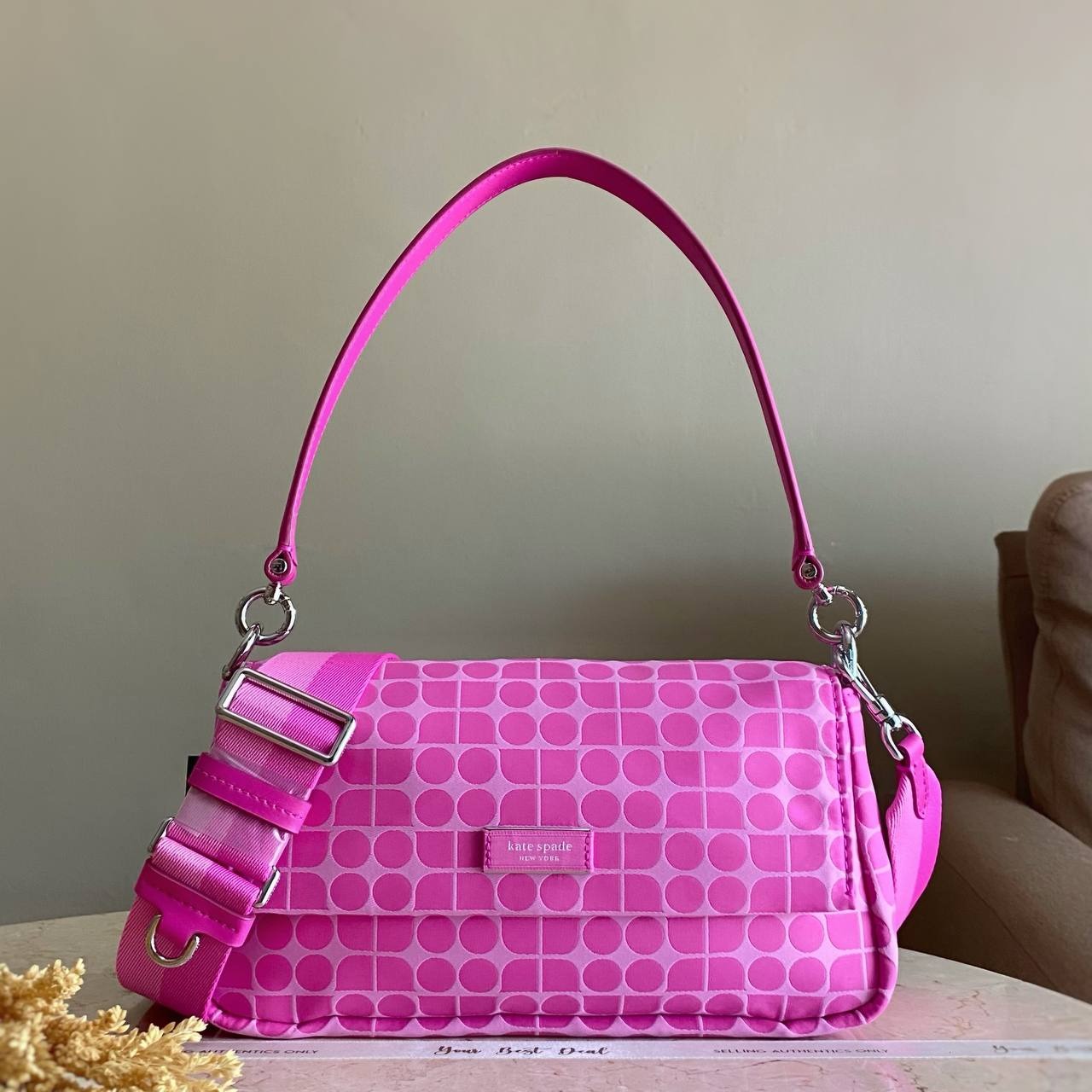 Kate Spade Noel Convertible Crossbody Vivid Snapdragon