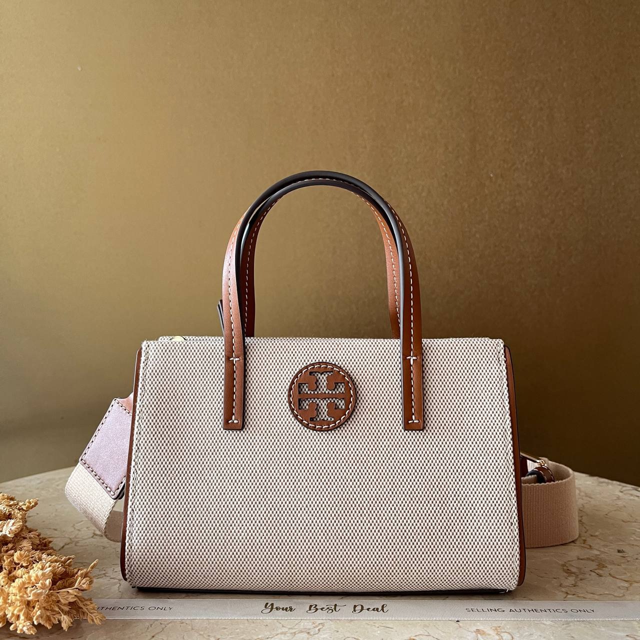 Tory Burch Blake Canvas Bucket Bag