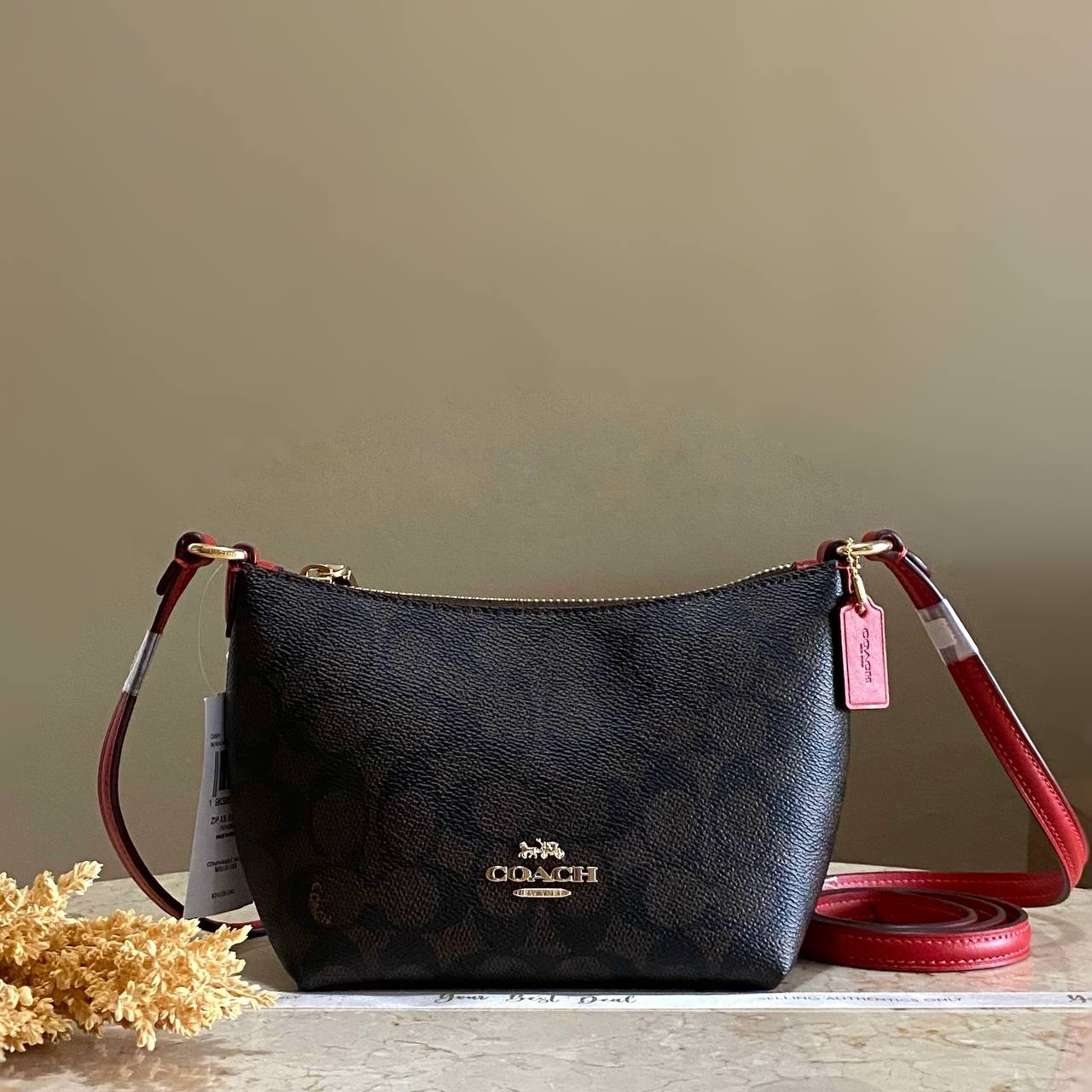 Coach Zip Top Crossbody