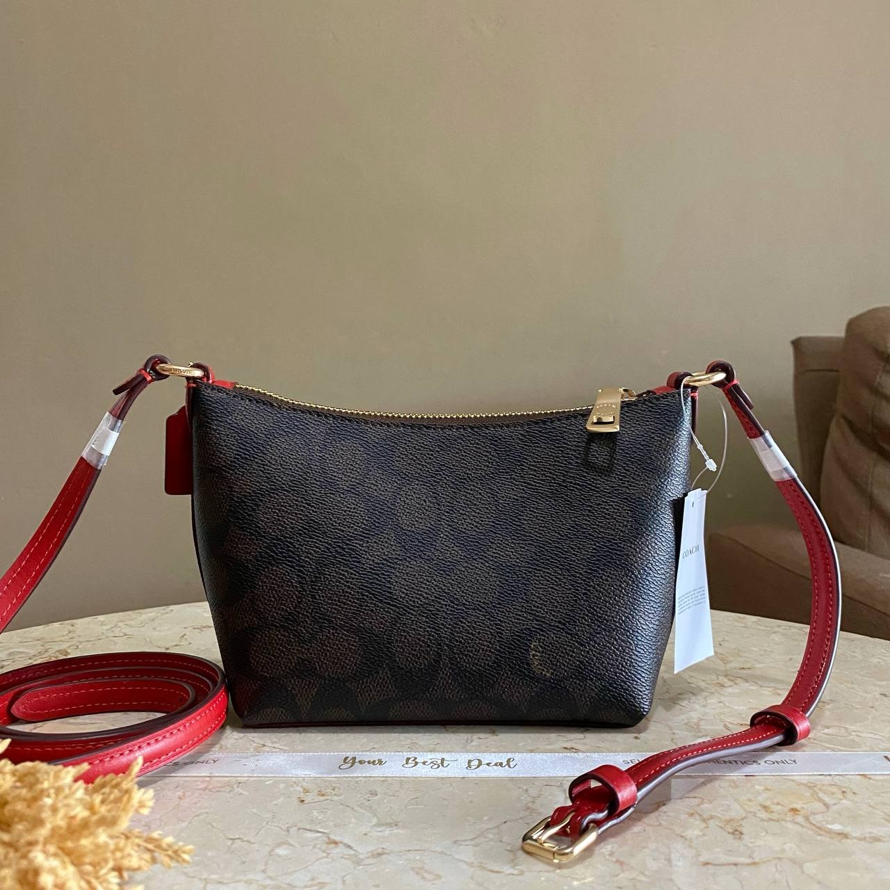 Coach Zip Top Crossbody