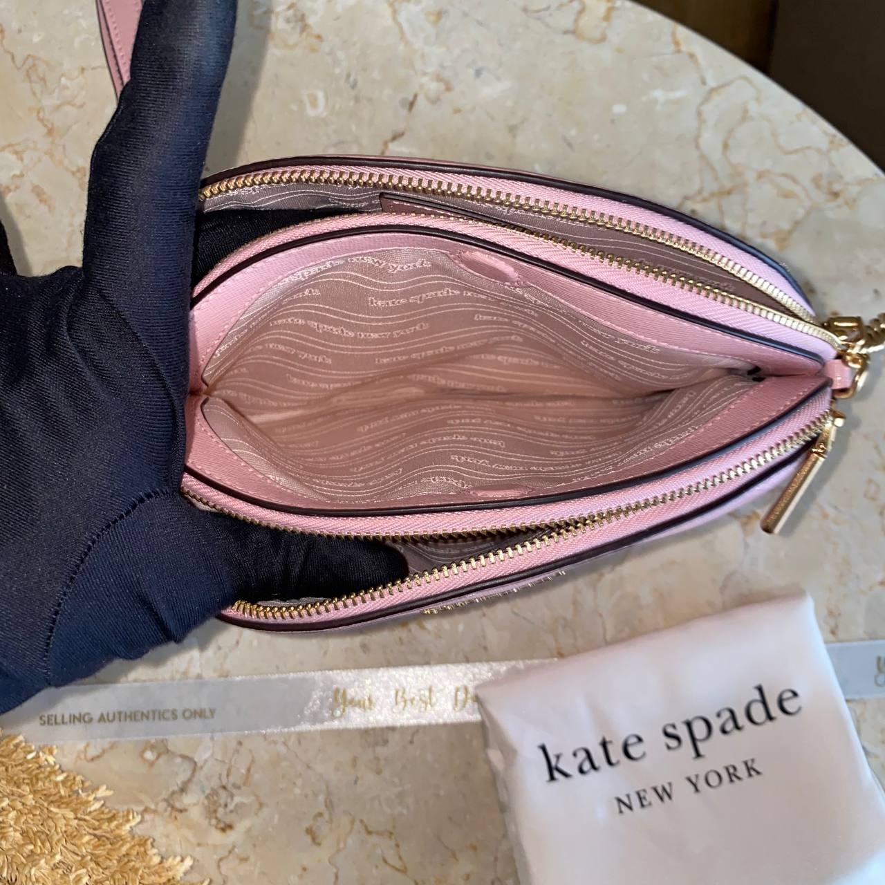 Kate Spade Morgan Double Zip Dome Crossbody