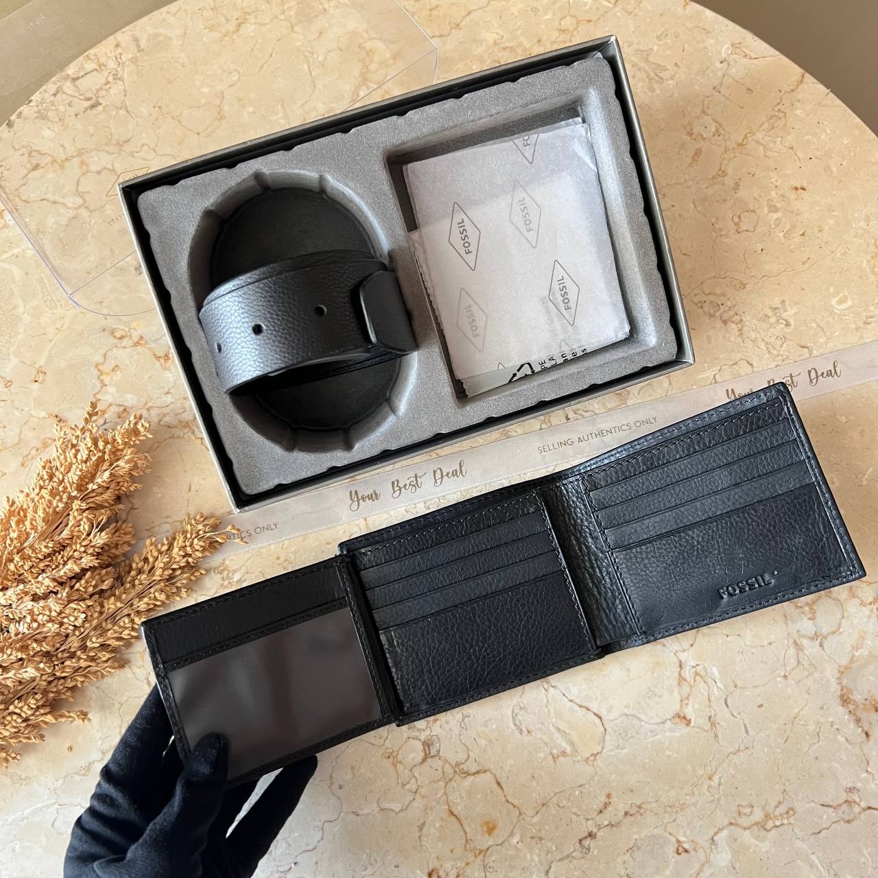 Fossil Derrick Gift Set