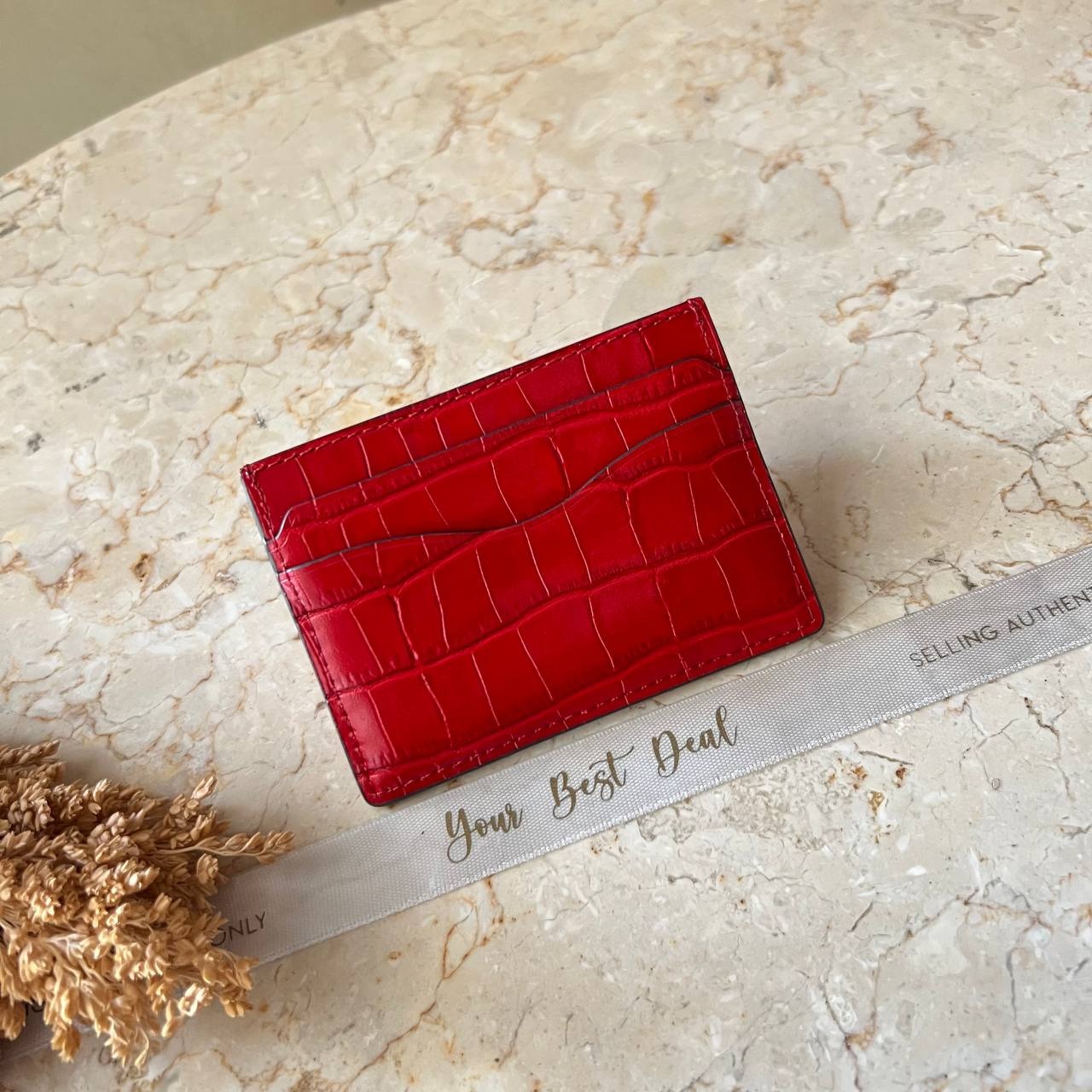 Tory Burch Emerson Smooth Slim Card Case