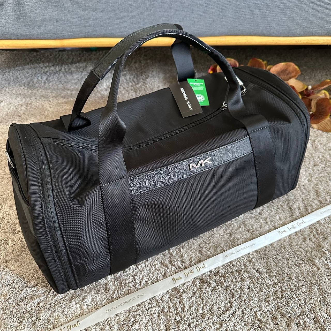 Michael Kors Lautner Gym Bag Black
