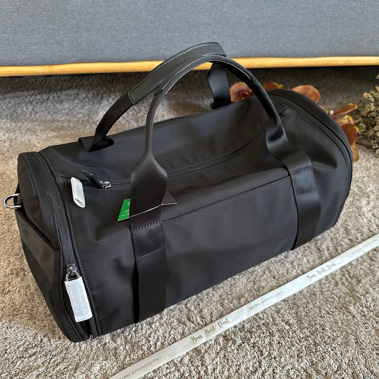 Michael Kors Lautner Gym Bag Black
