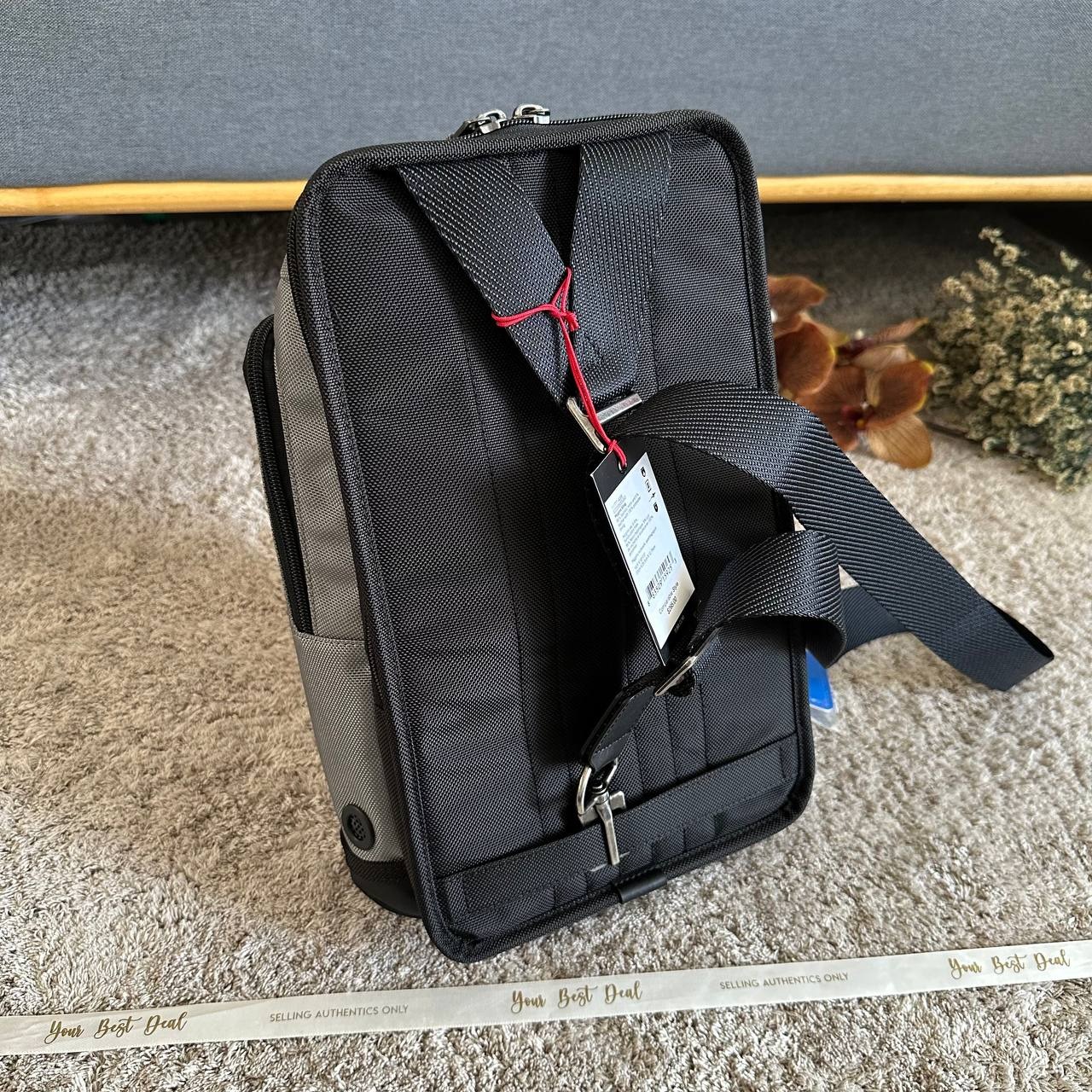 Tumi Higgins Slingpack Grey List Blue 