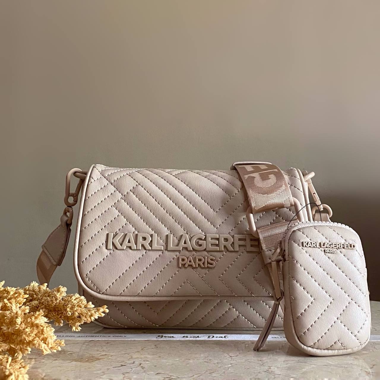 Karl Lagerfeld Voyage Nylon Crossbody