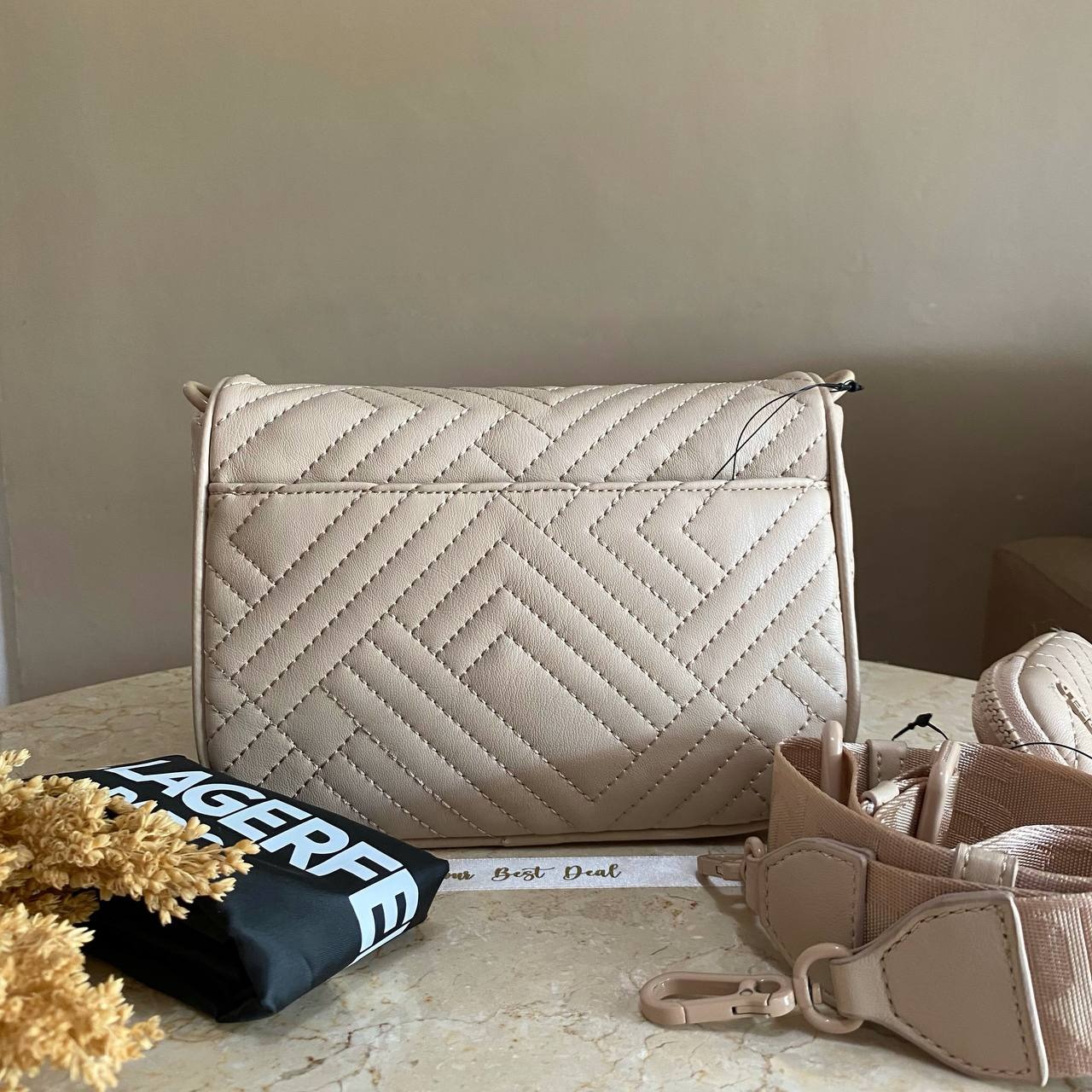 Karl Lagerfeld Voyage Nylon Crossbody