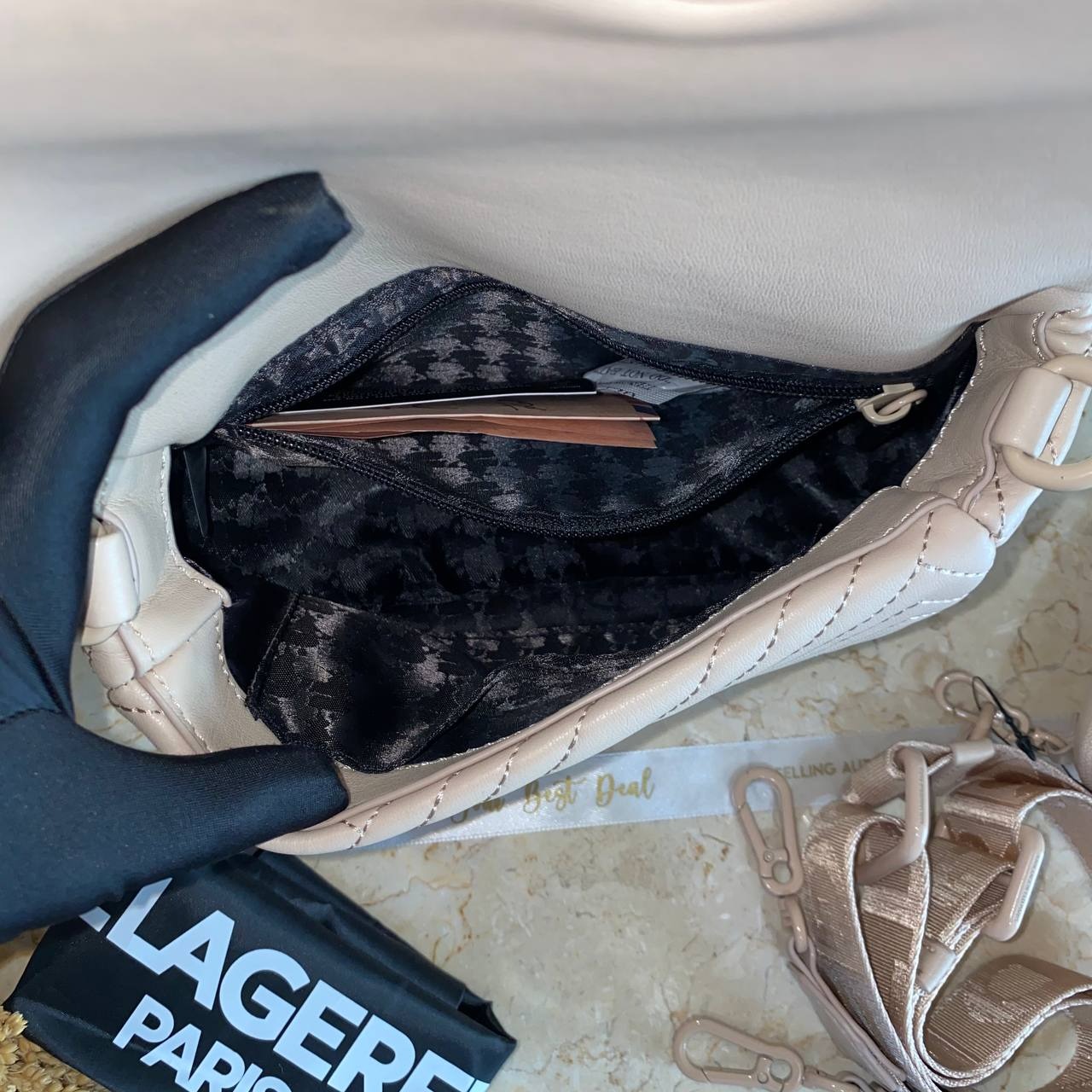 Karl Lagerfeld Voyage Nylon Crossbody