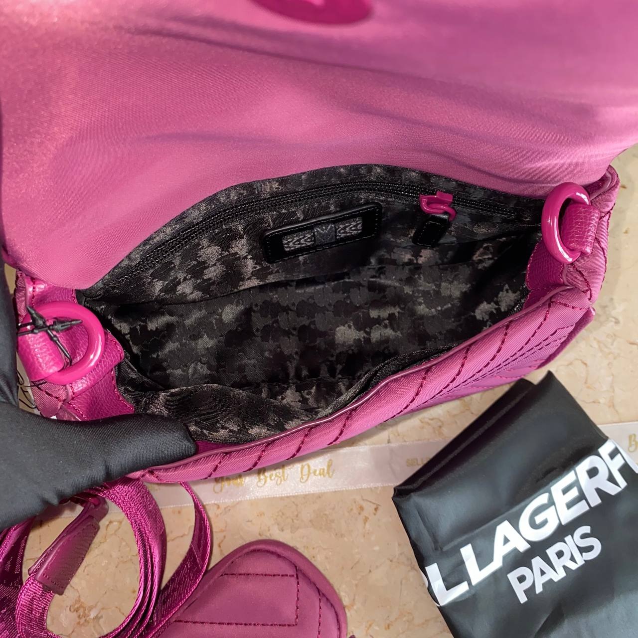 Karl Lagerfeld Voyage Nylon Crossbody