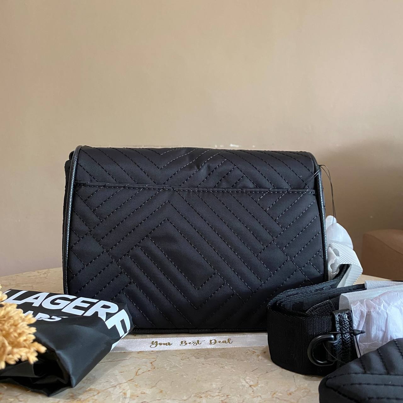 Karl Lagerfeld Voyage Nylon Crossbody