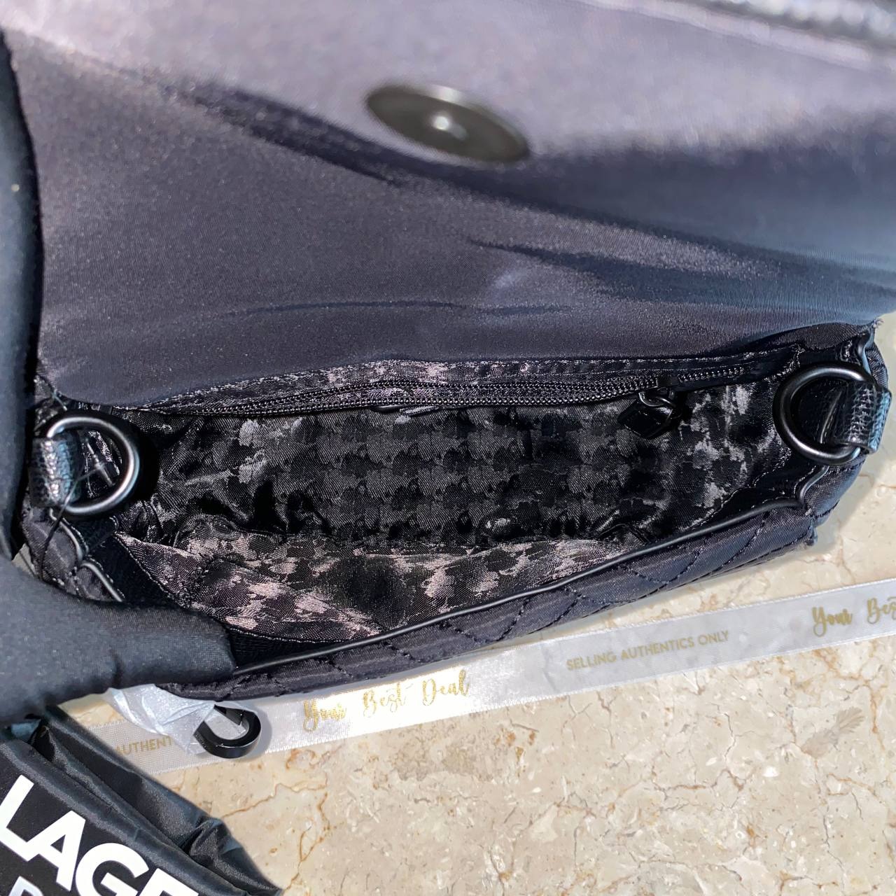 Karl Lagerfeld Voyage Nylon Crossbody