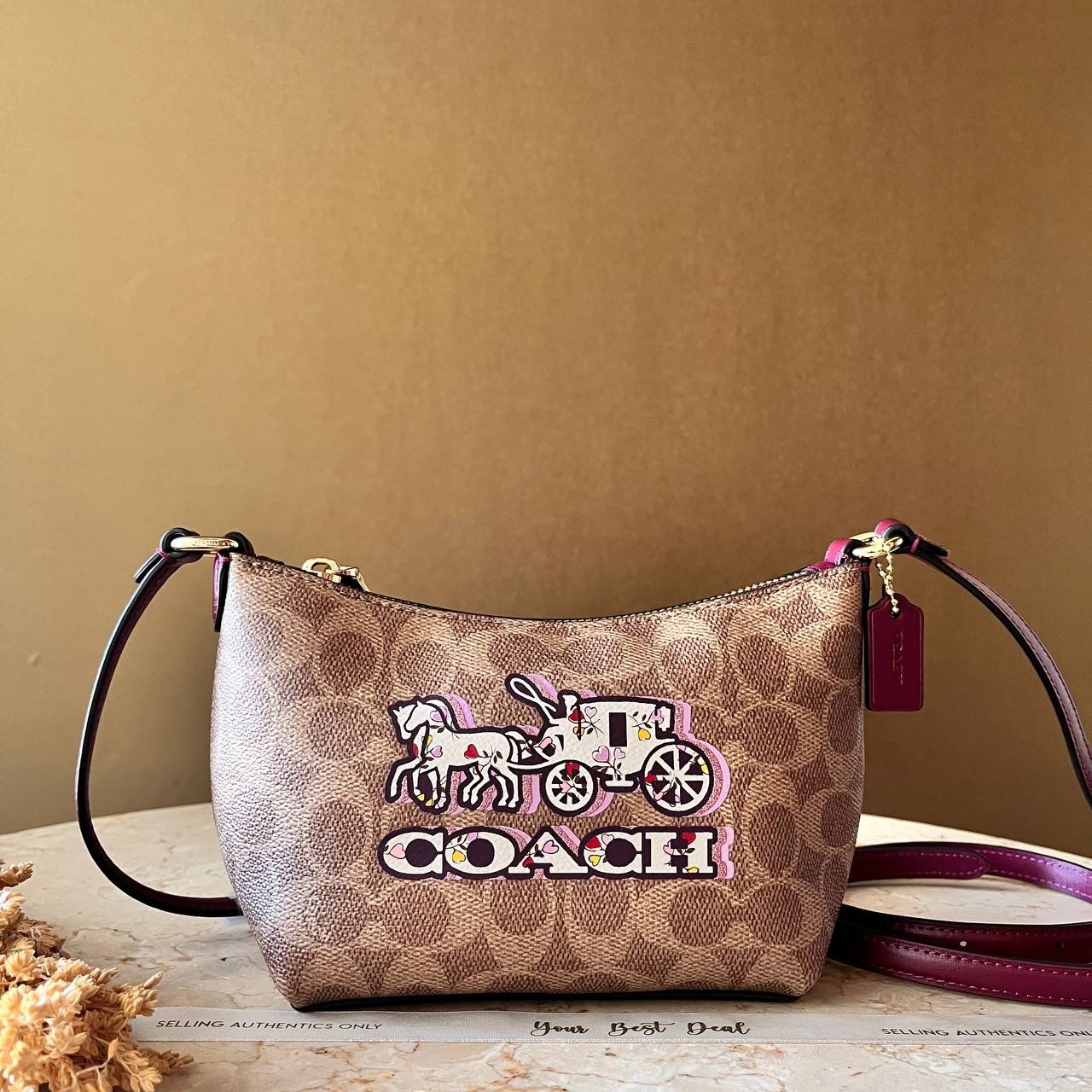 Coach Zip Top Crossbody