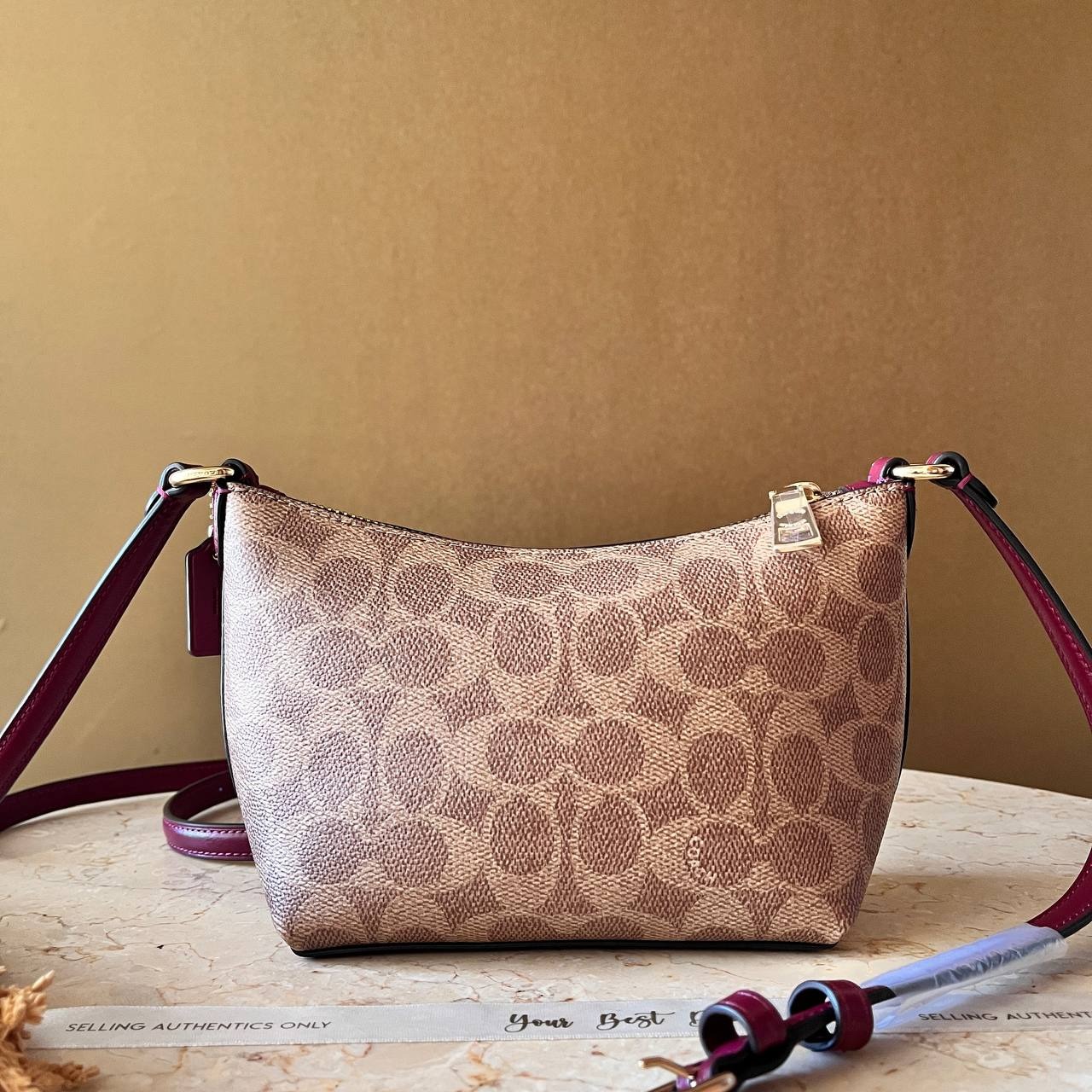 Coach Zip Top Crossbody